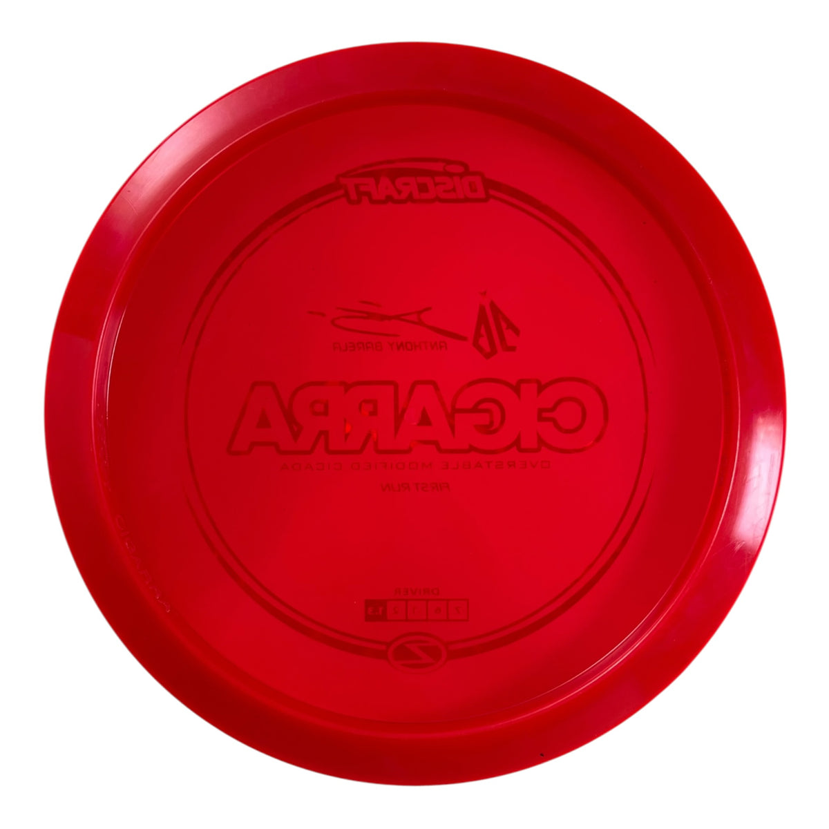Discraft Cigarra - Used Excellent | Z Line | Red/Rainbow 173g (Anthony Barela) Disc Golf
