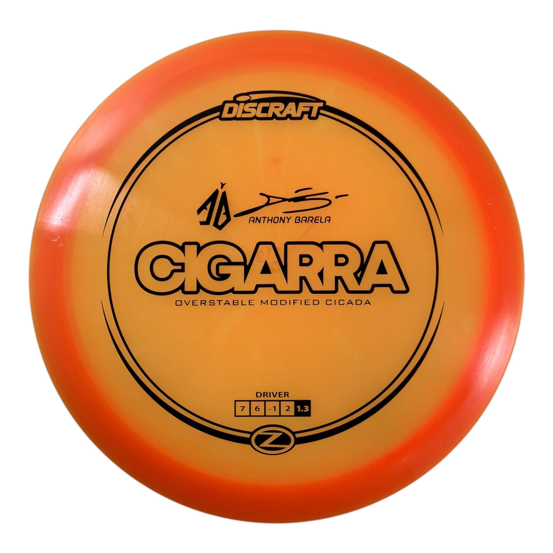 Discraft Cigarra - Used Like New | Z Line | Orange/Black 173g (Anthony Barela) Disc Golf