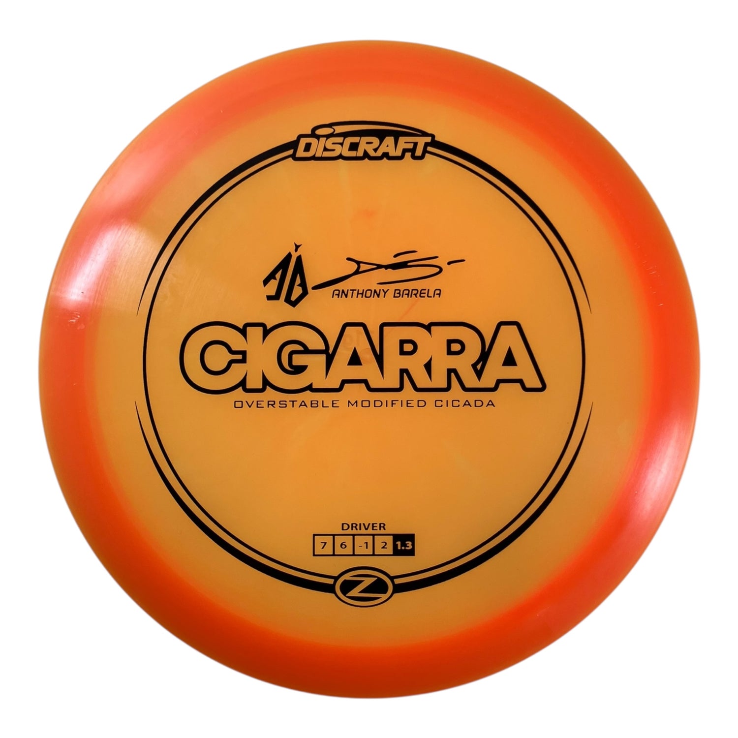 Discraft Cigarra - Used Like New | Z Line | Orange/Black 173g (Anthony Barela) Disc Golf