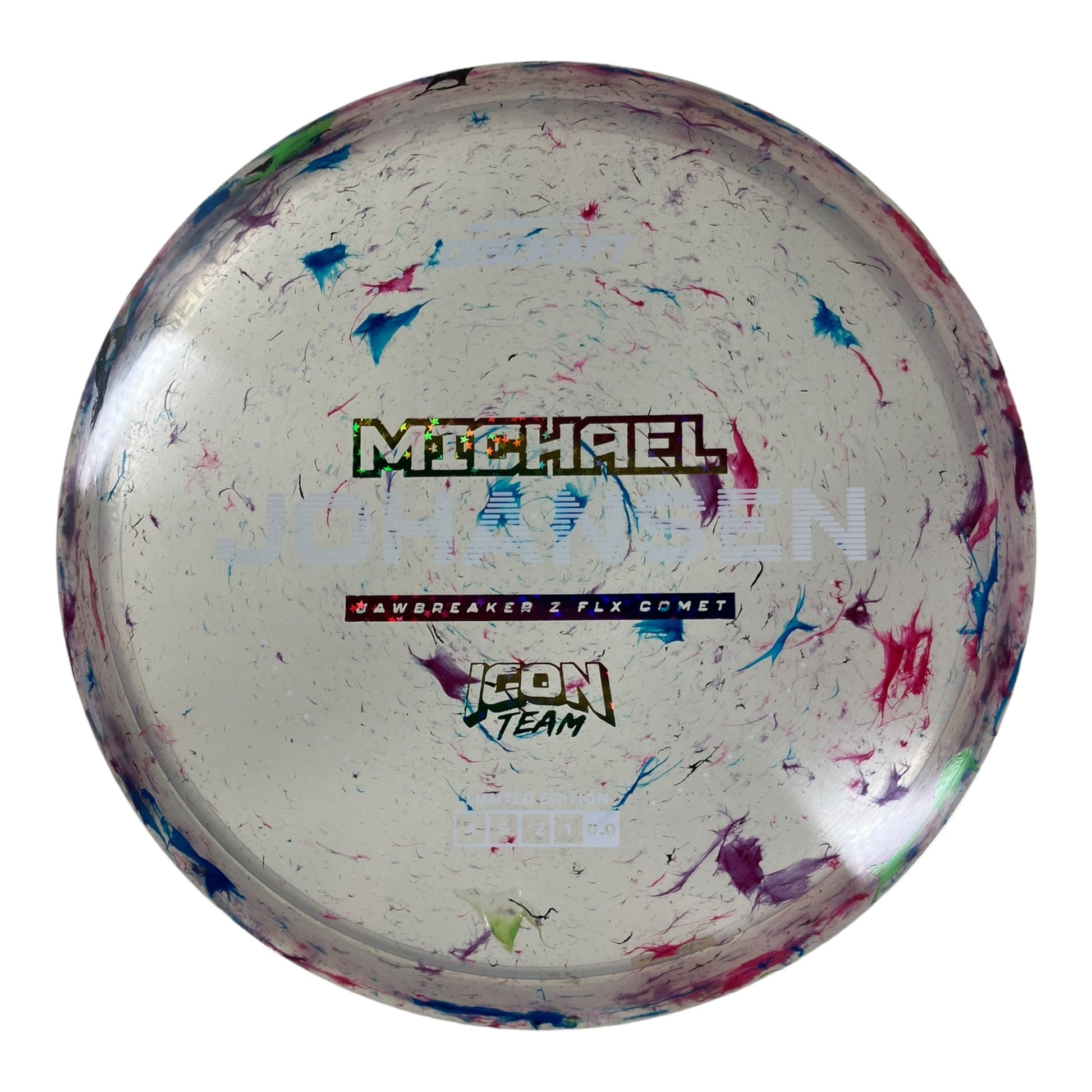 Discraft Comet | Jawbreaker Z FLX | Purple/Rainbow 176g (Michael Johansen) Disc Golf