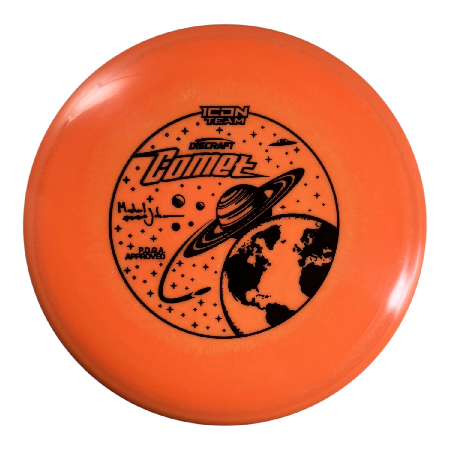 Discraft Comet | ESP FLX | Orange/Black 176g (Michael Johansen) Disc Golf