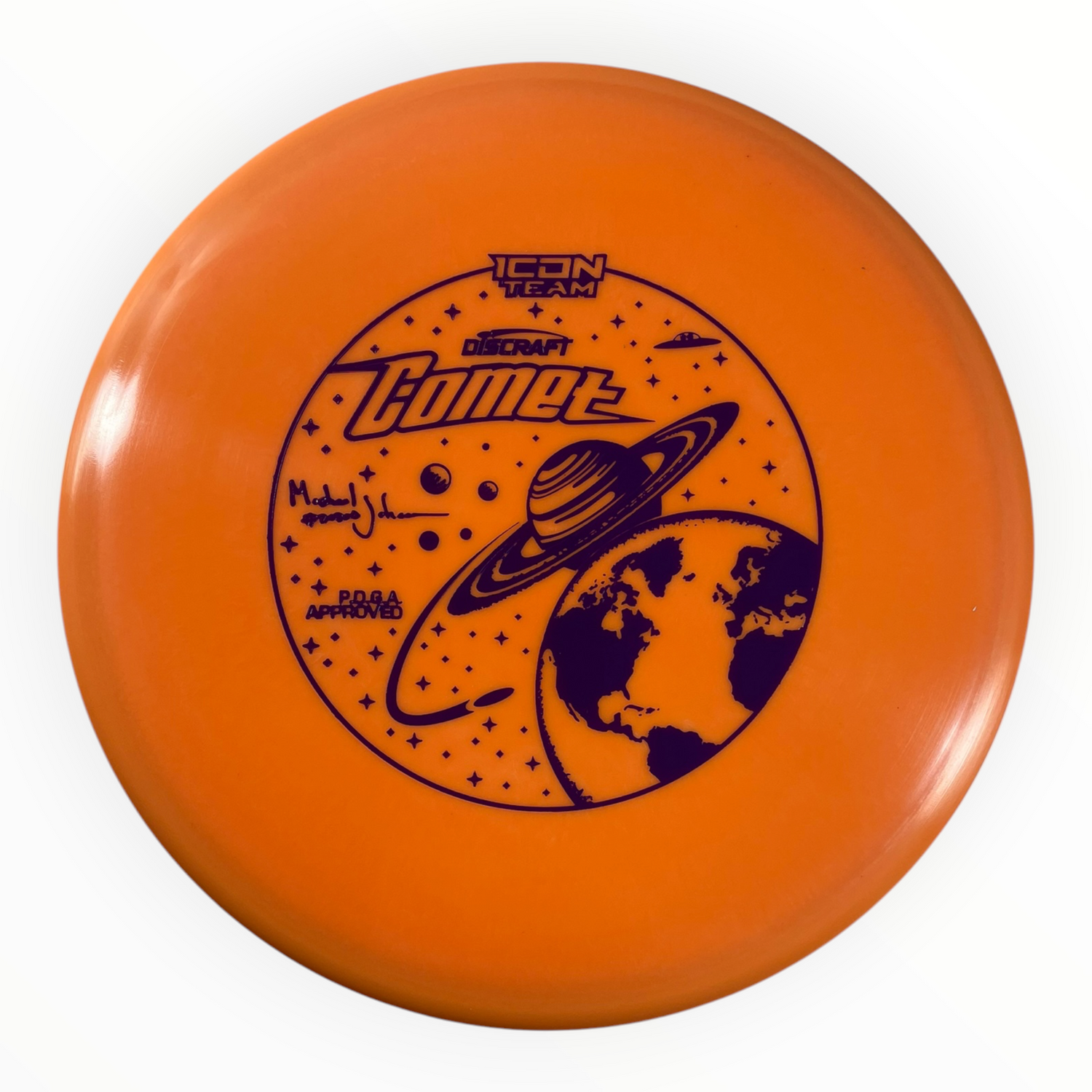 Discraft Comet | ESP FLX | Orange/Purple 177g (Michael Johansen) Disc Golf