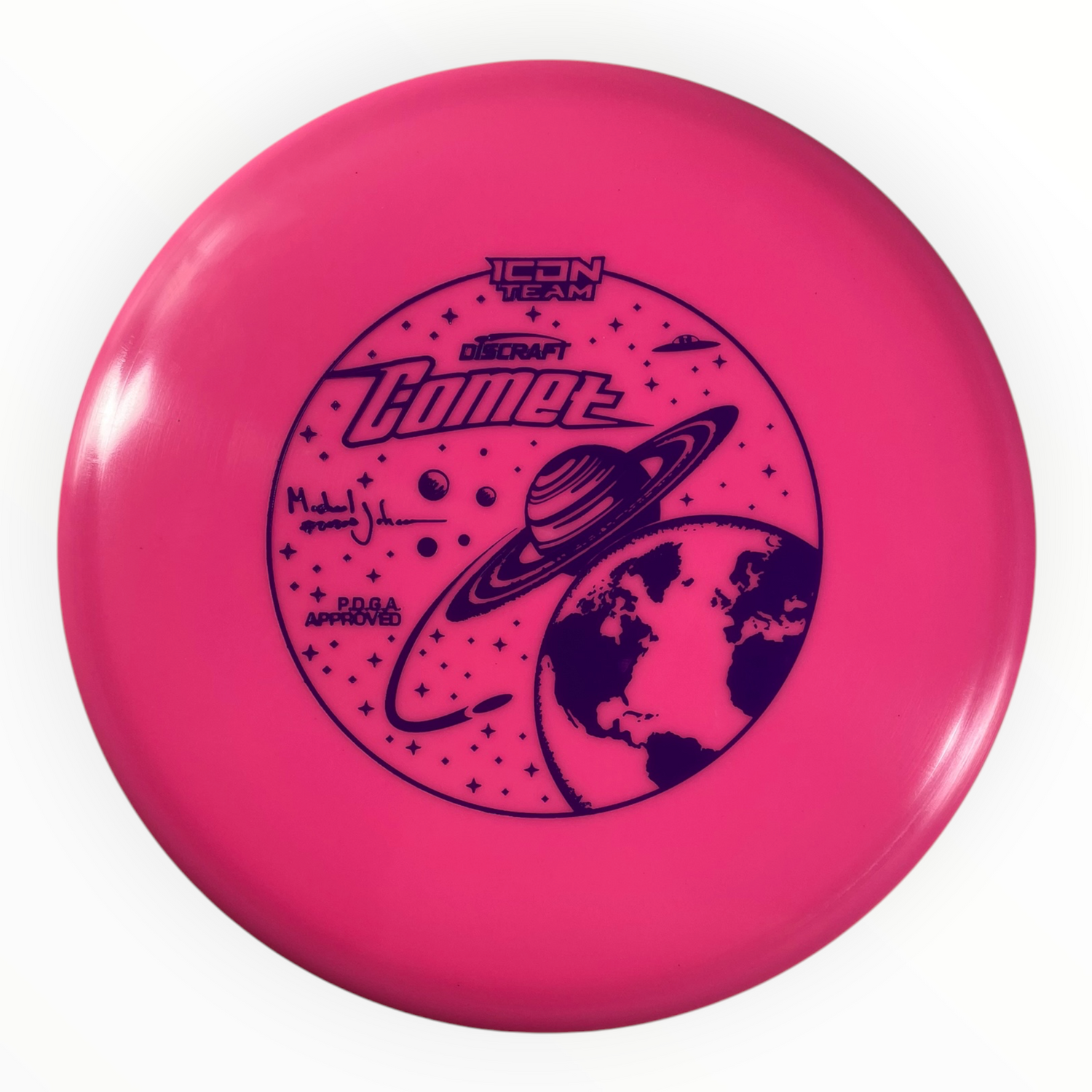 Discraft Comet | ESP FLX | Pink/Purple 179g (Michael Johansen) Disc Golf