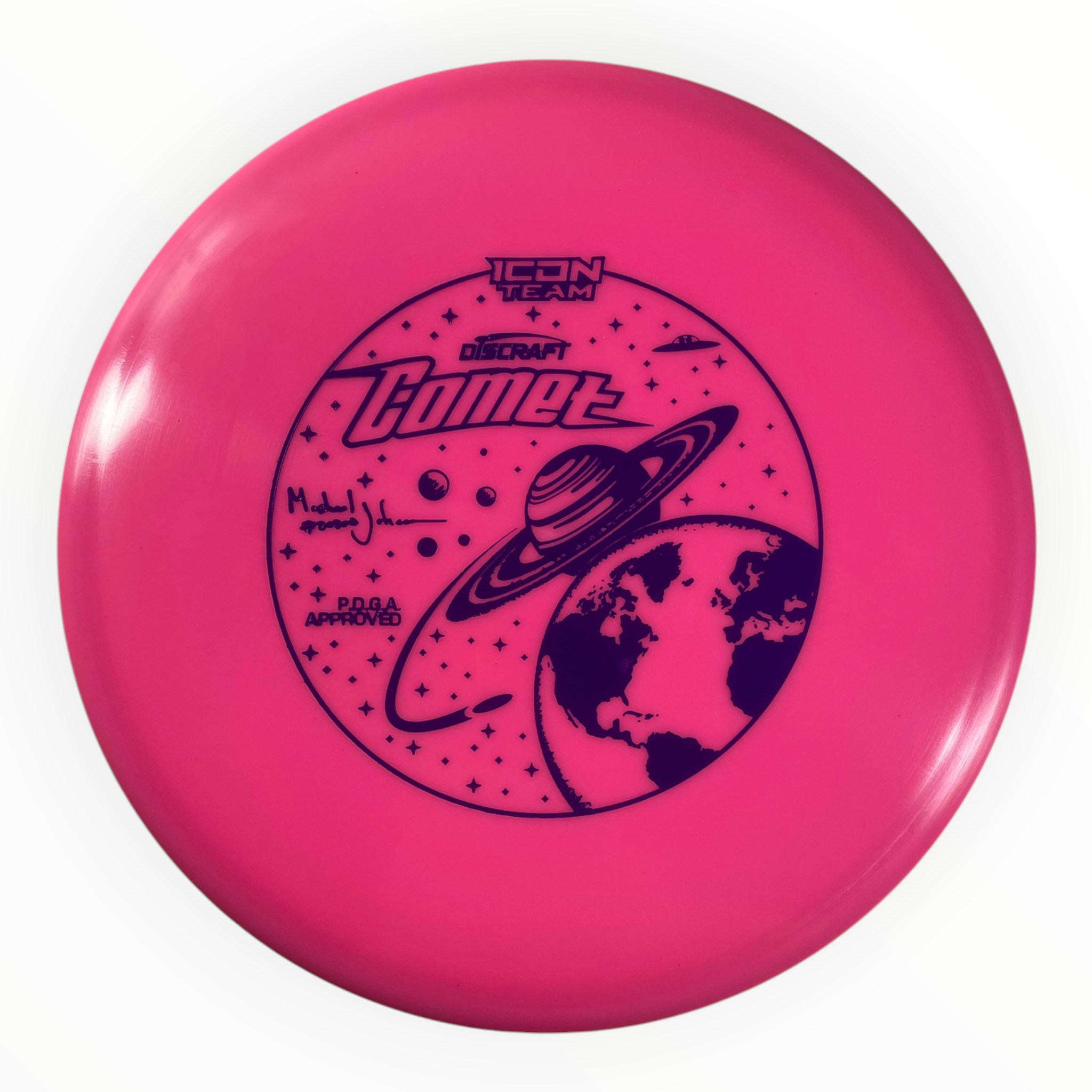 Discraft Comet | ESP FLX | Pink/Purple 179g (Michael Johansen) Disc Golf