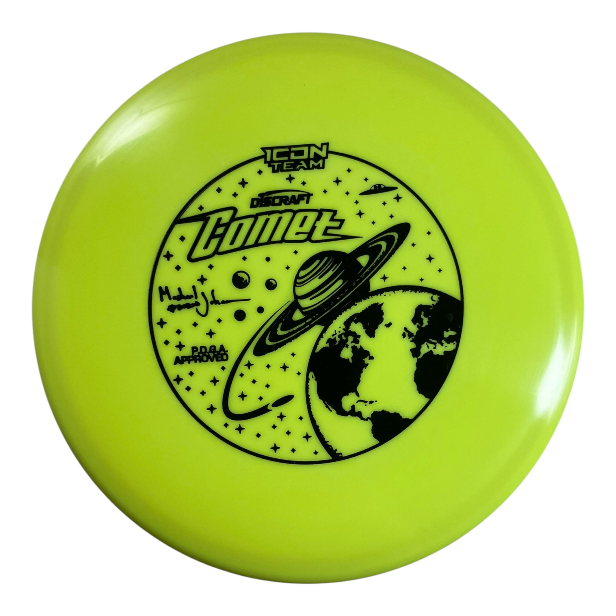 Discraft Comet | ESP FLX | Yellow/Black 179g (Michael Johansen) Disc Golf