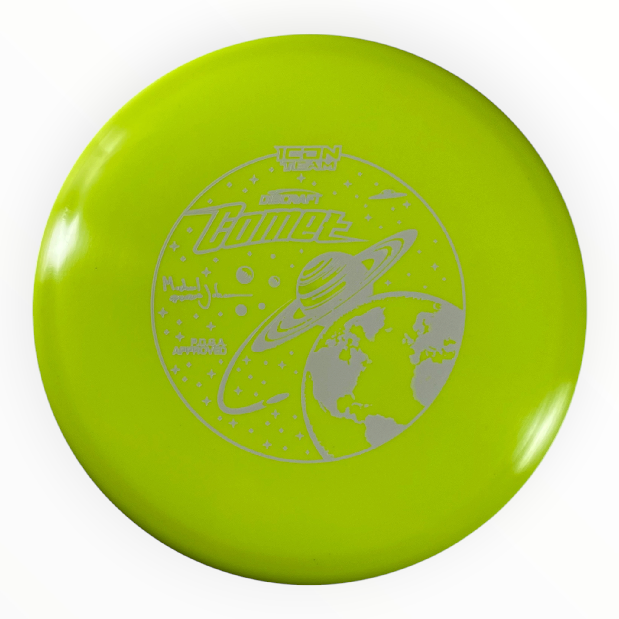 Discraft Comet | ESP FLX | Yellow/White 178g (Michael Johansen) Disc Golf