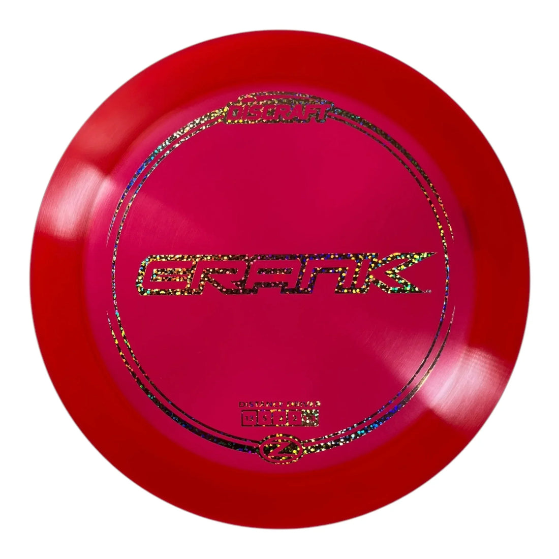 Discraft Crank | Z Line | Red/Gold 174g Disc Golf