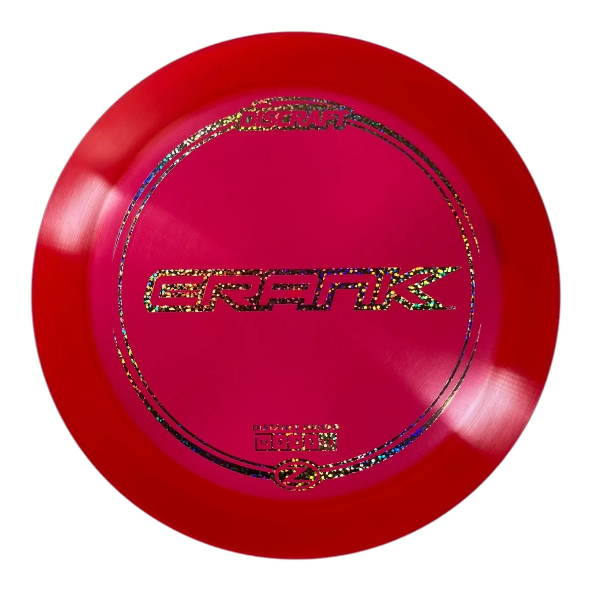 Discraft Crank | Z Line | Red/Gold 174g Disc Golf