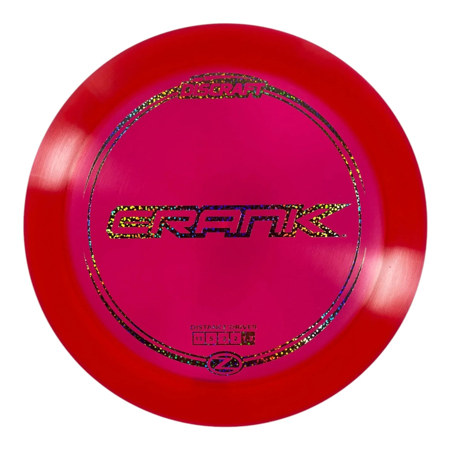 Discraft Crank | Z Line | Red/Sparkle 174g Disc Golf