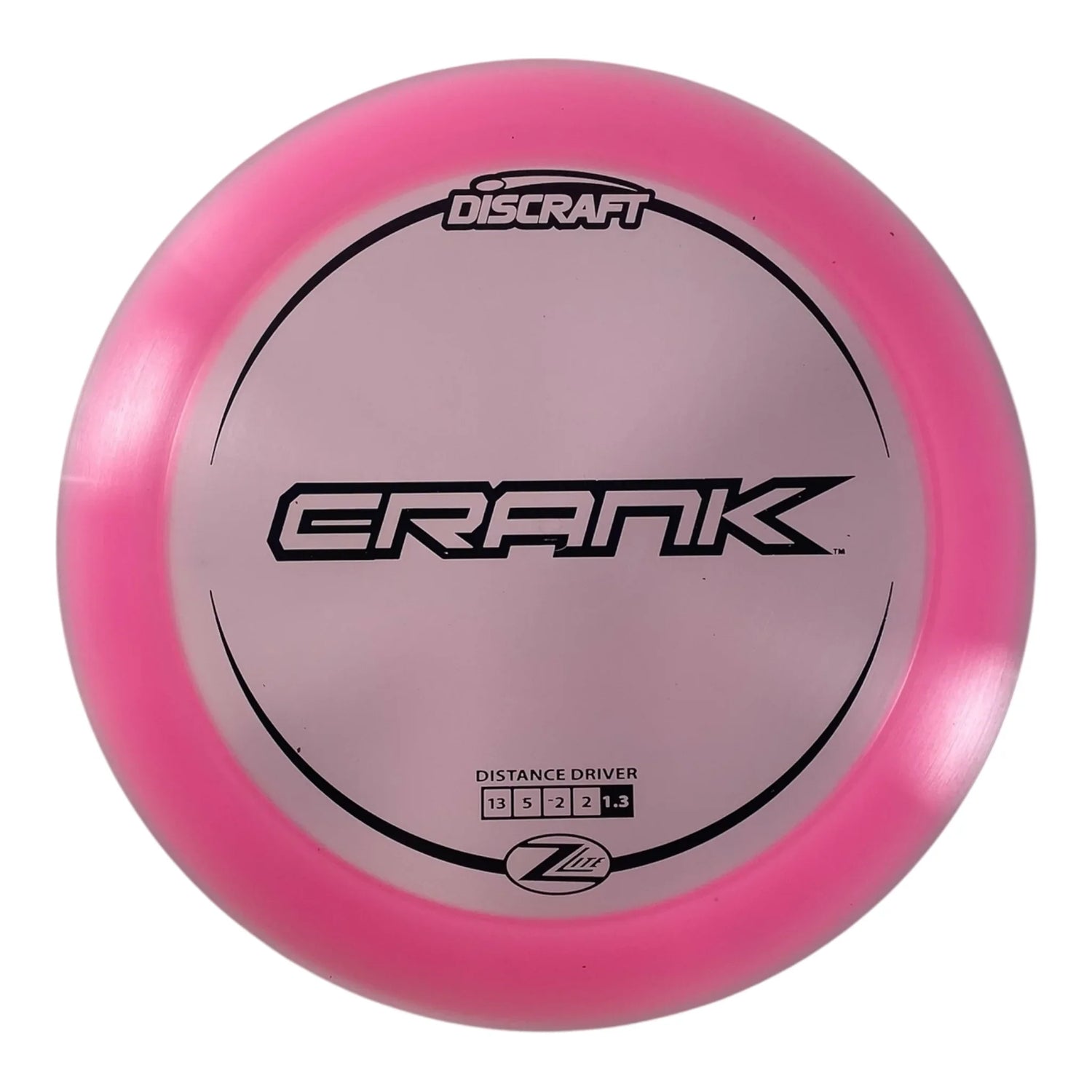 Discraft Crank | Z Lite | Pink/Black 157g Disc Golf