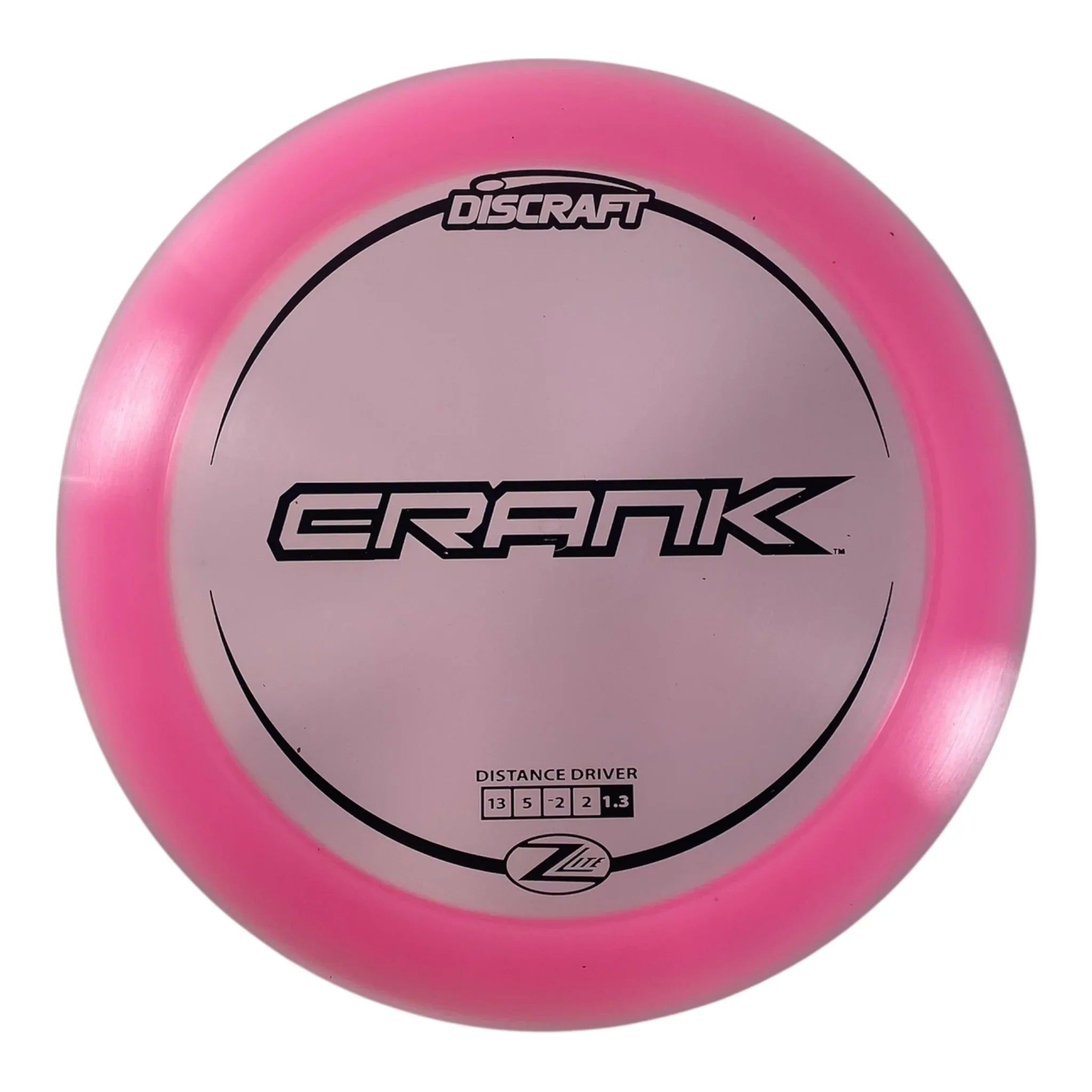 Discraft Crank | Z Lite | Pink/Black 157g Disc Golf