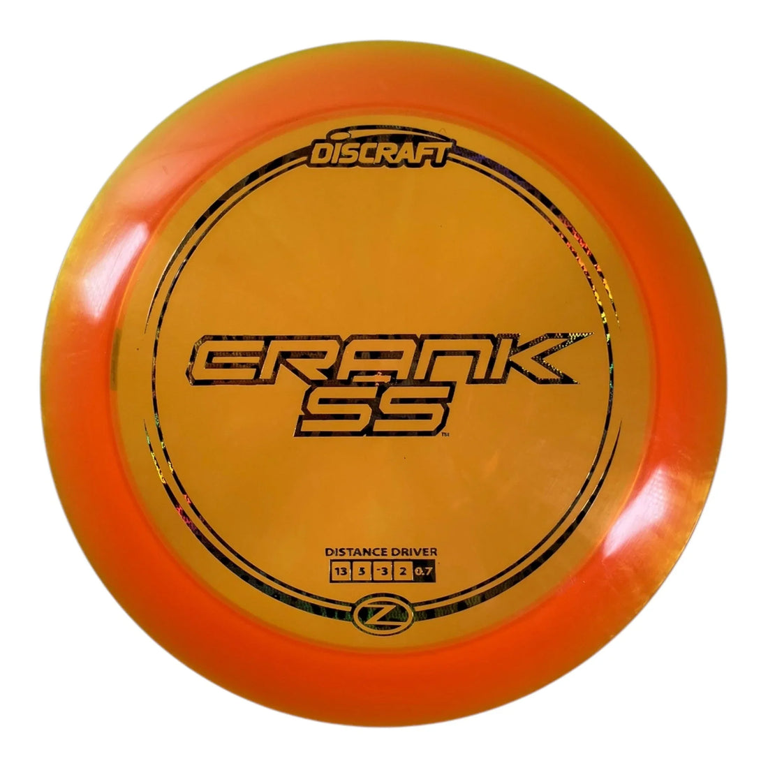 Discraft Crank SS | Z Line | Orange/Cheetah 171g Disc Golf