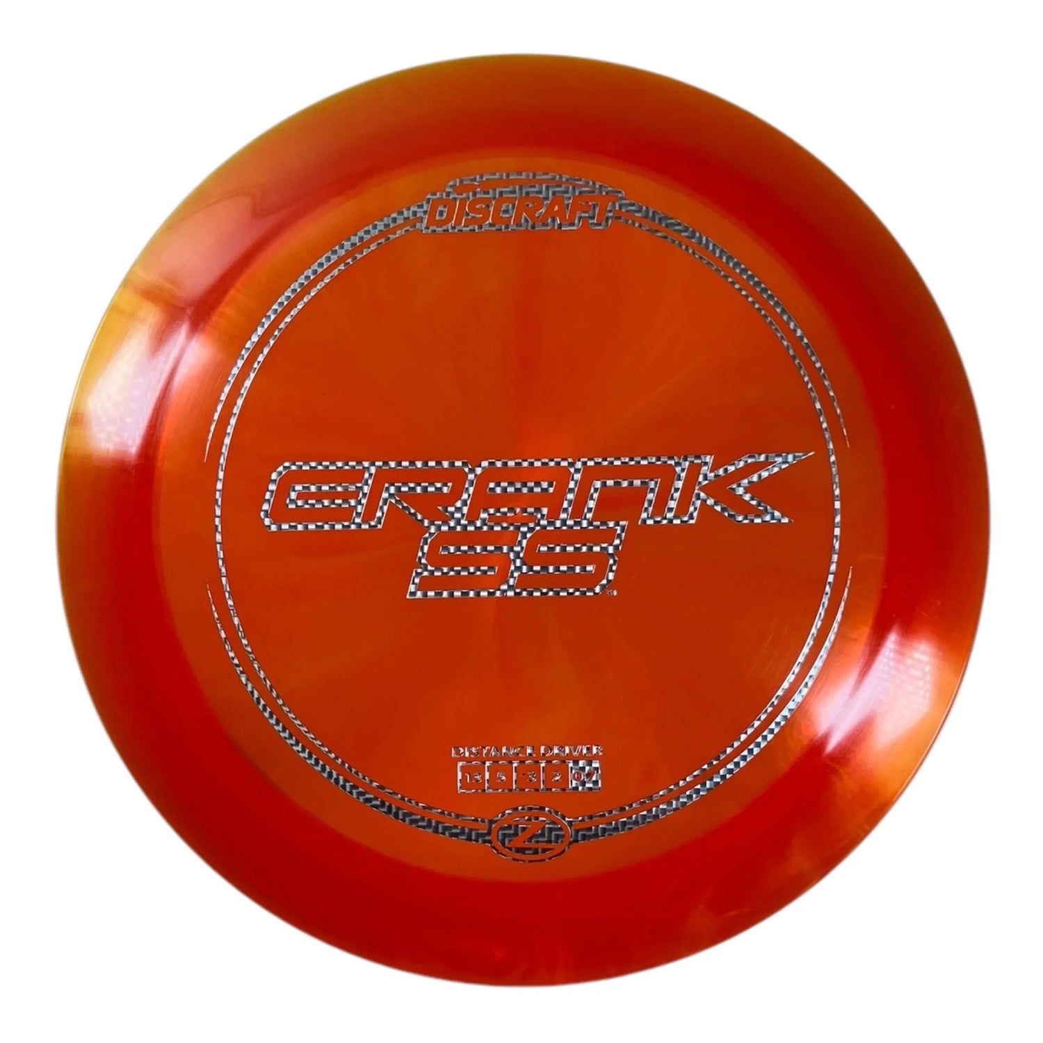 Discraft Crank SS | Z Line | Orange/Holo 174g Disc Golf