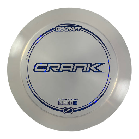 Discraft Crank | Z Line | Clear/Blue 172g Disc Golf