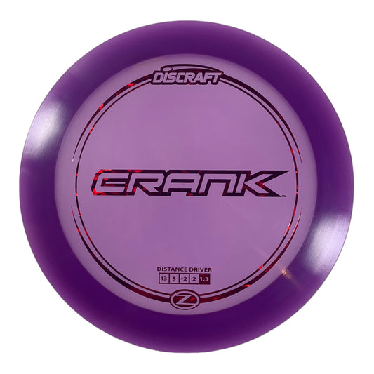 Discraft Crank | Z Line | Purple/Red 174g Disc Golf