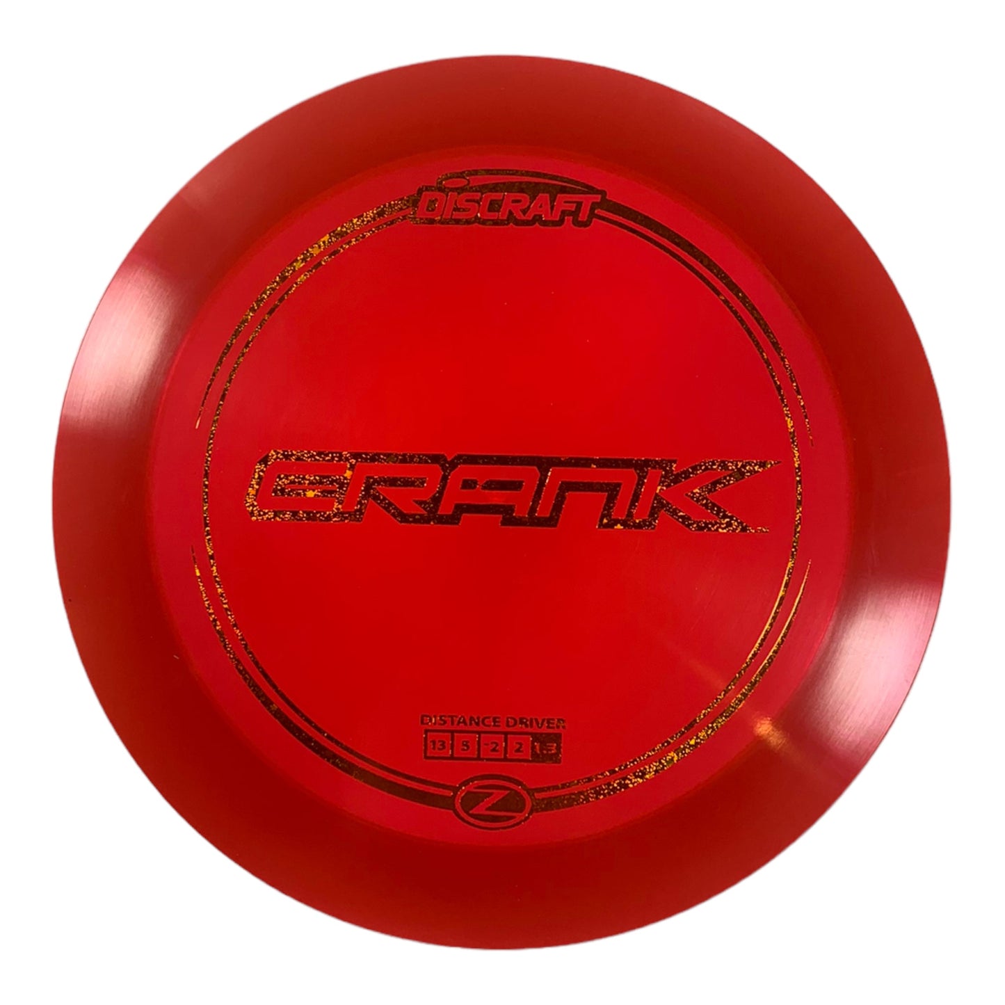 Discraft Crank | Z Line | Red/Orange 174g Disc Golf