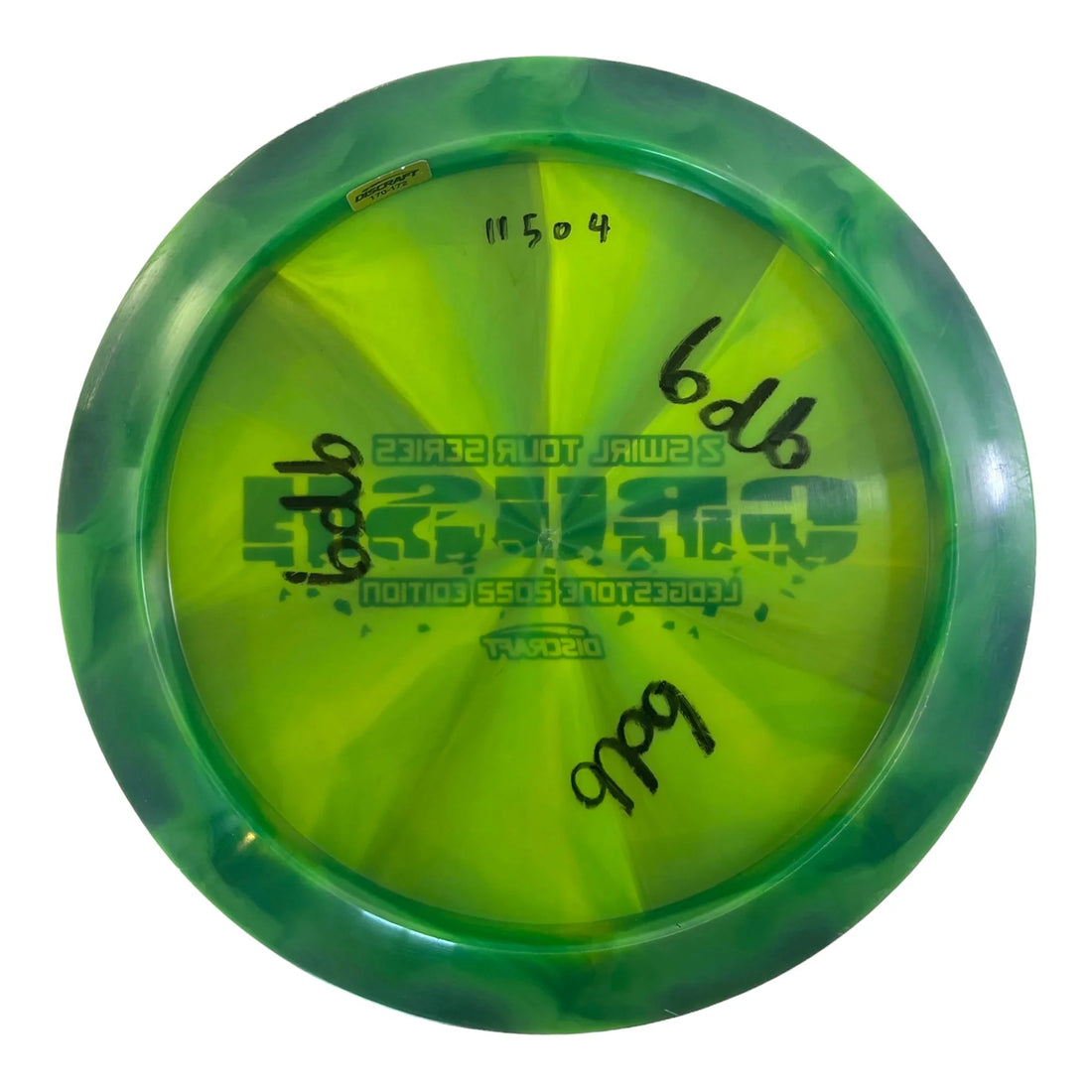 Discraft Crush - Used Good | Z Swirl |Green/Pink 173g Disc Golf