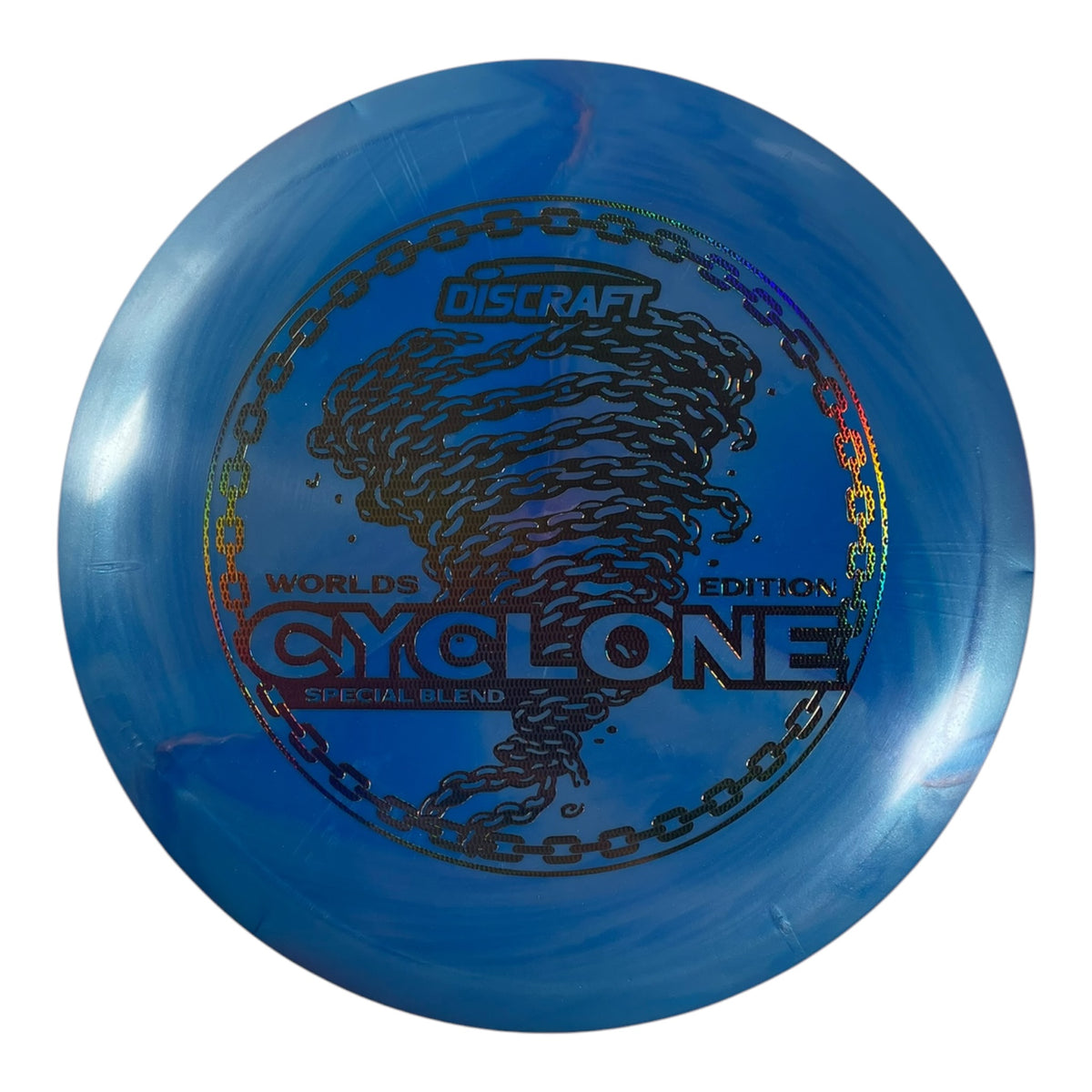 Discraft Cyclone | Special Blend | Blue/Holo 174g (Chainstorm) Disc Golf