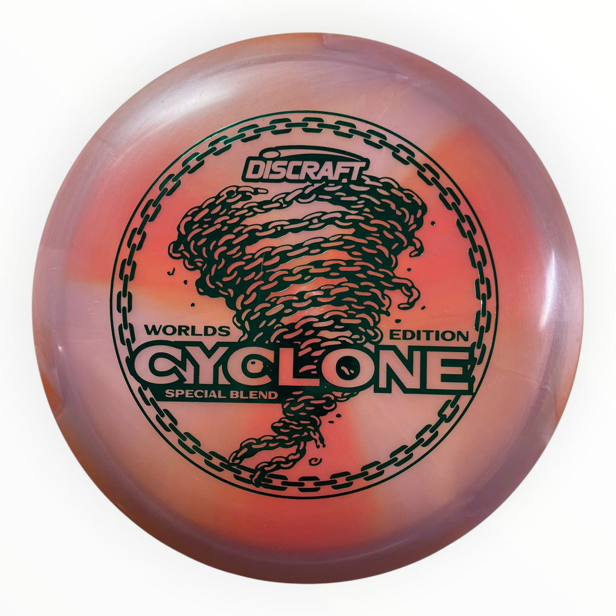 Discraft Cyclone | Special Blend | Pink/Green 173g (Chainstorm) Disc Golf