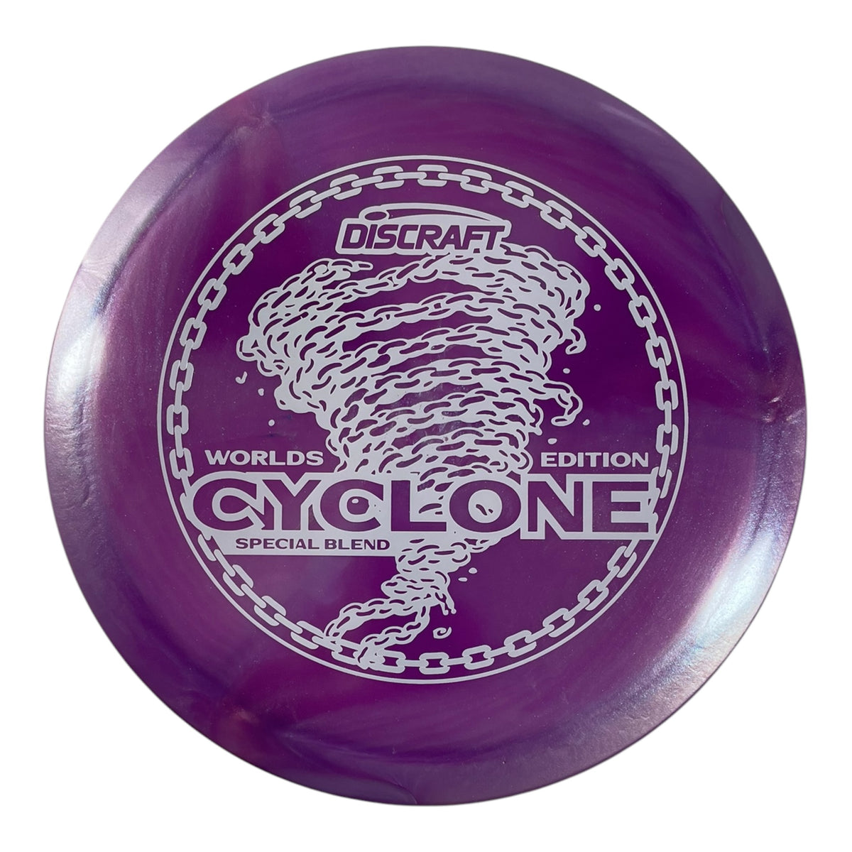Discraft Cyclone | Special Blend | Purple/White 169g (Chainstorm) Disc Golf