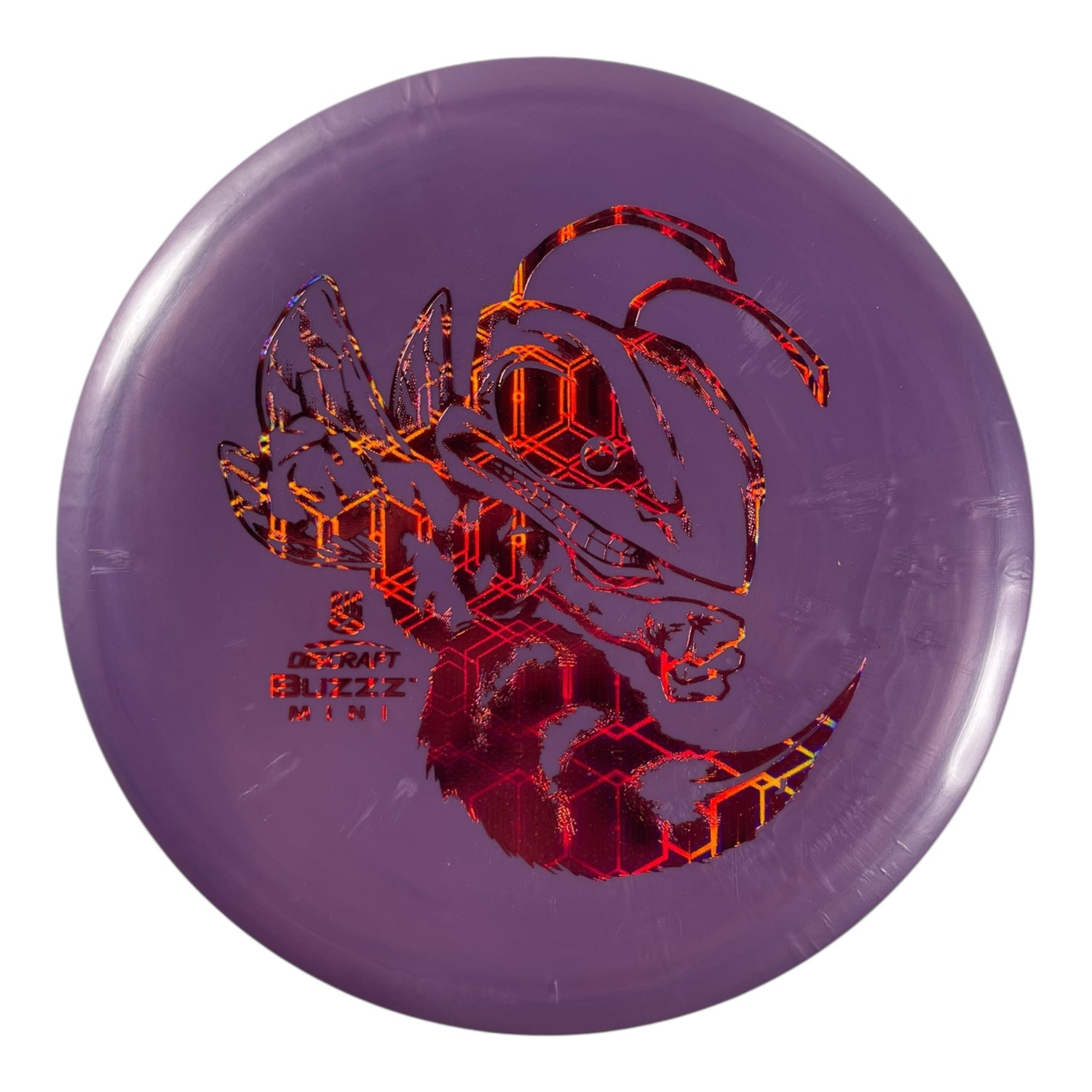 Discraft Discraft Buzzz Mini Marker Disc | Big Z | Purple/Pink Holo Disc Golf