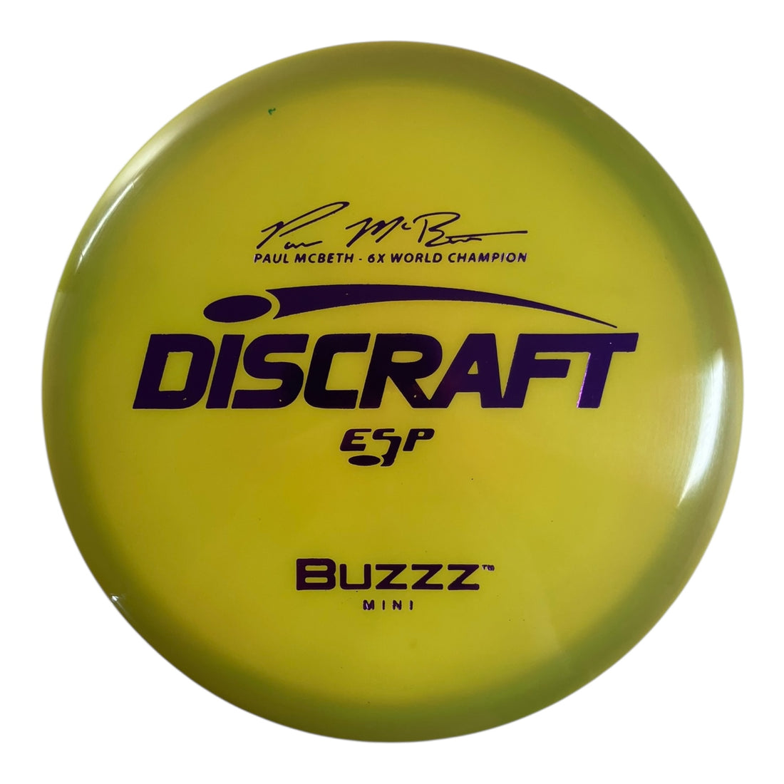 Discraft Discraft Buzzz Mini Marker Disc | ESP | Green/Purple Disc Golf