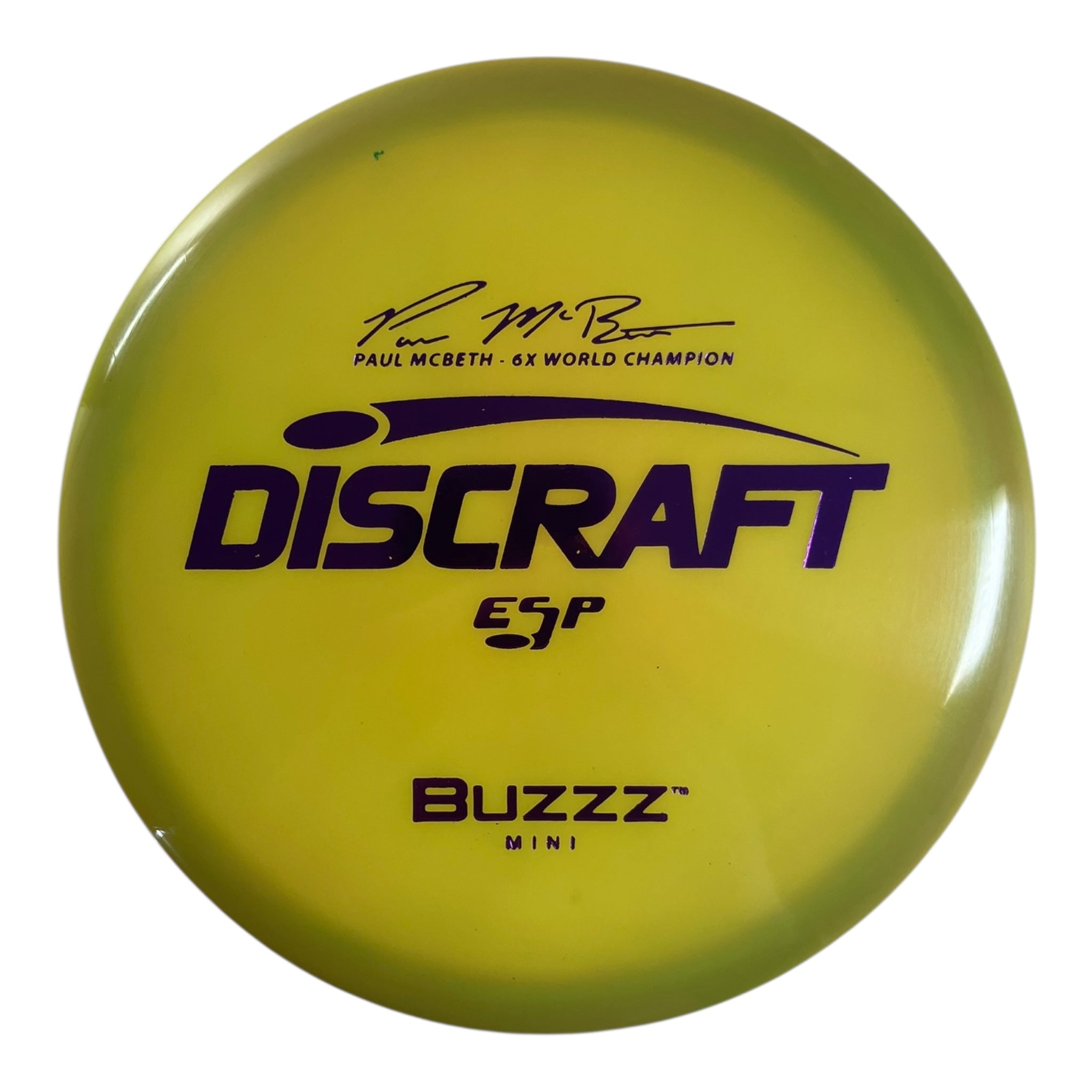 Discraft Discraft Buzzz Mini Marker Disc | ESP | Green/Purple Disc Golf