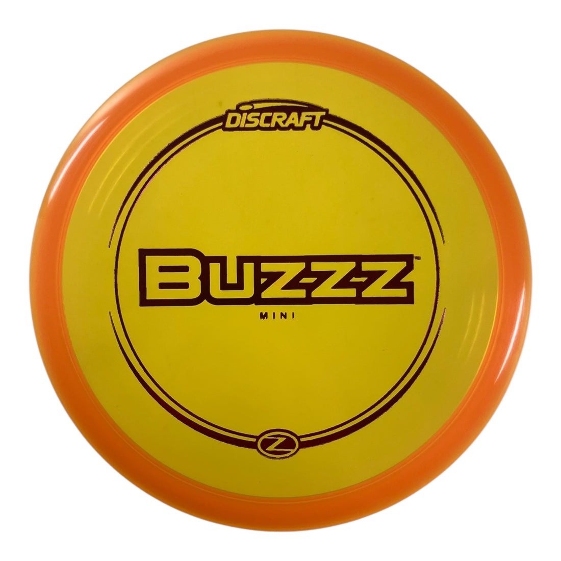 Discraft Discraft Buzzz Mini Marker Disc | Z Line | Orange Disc Golf