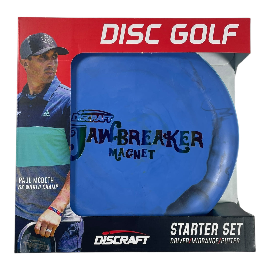 Discraft Discraft Disc Golf Starter Set - Includes Magnet, Buzzz and Nuke Disc Golf