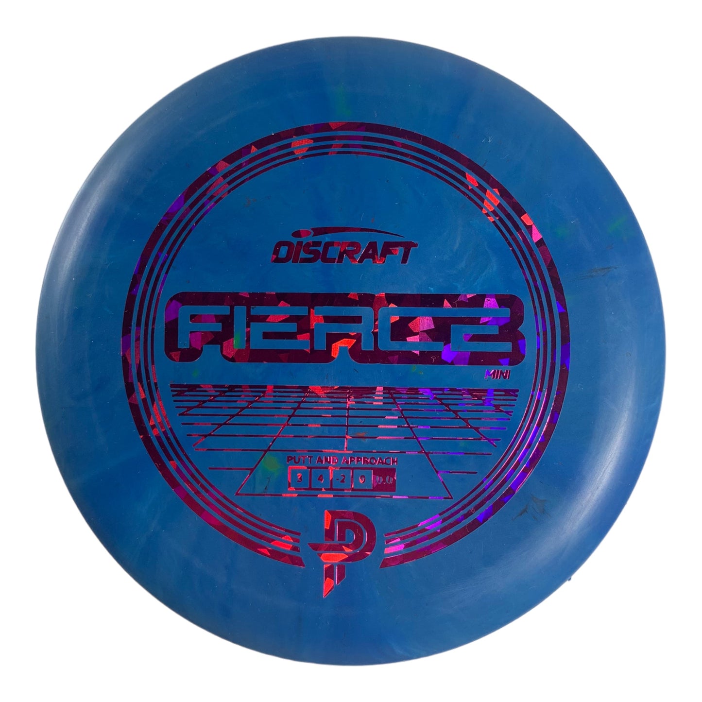 Discraft Discraft Fierce Mini Marker Disc | Jawbreaker | Blue Disc Golf