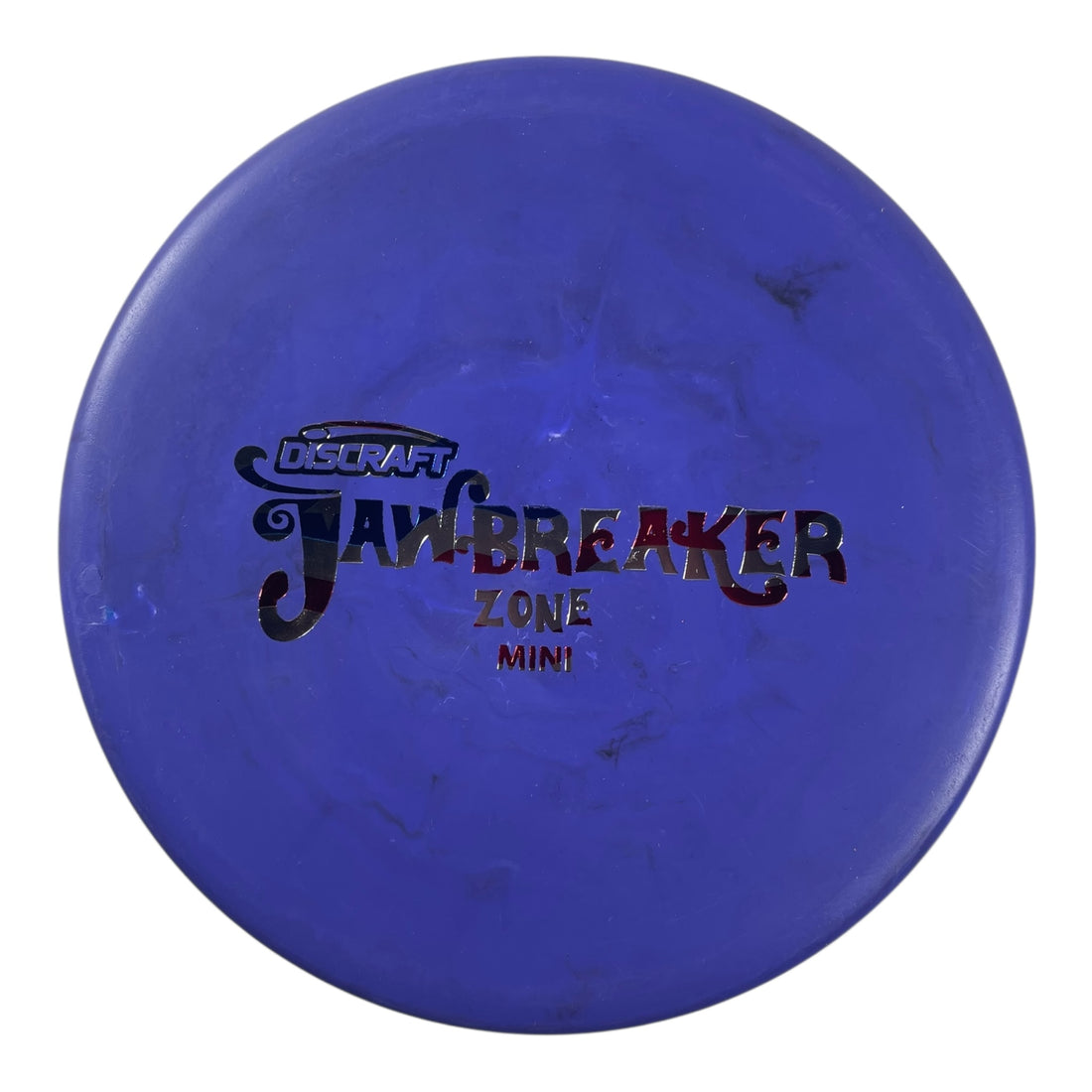 Discraft Discraft Zone Mini Marker Disc | Jawbreaker | Purple/USA Disc Golf