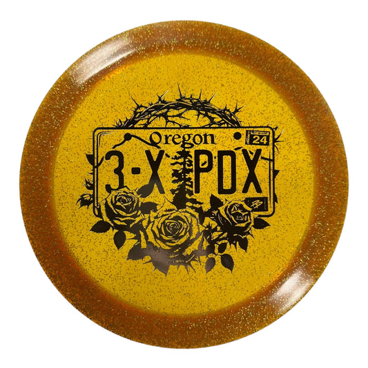 Discraft Drive | CryZtal Sparkle | Yellow/Silver 173g Disc Golf