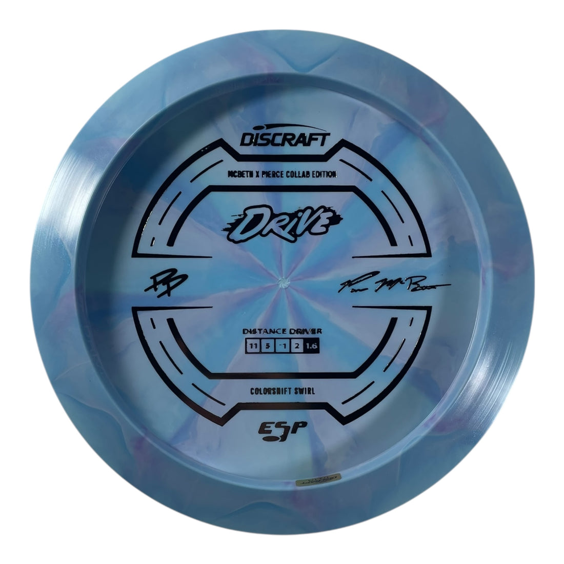 Discraft Drive | Colorshift Swirl ESP | Blue/Silver 174g (Paige Pierce / Paul McBeth) Disc Golf