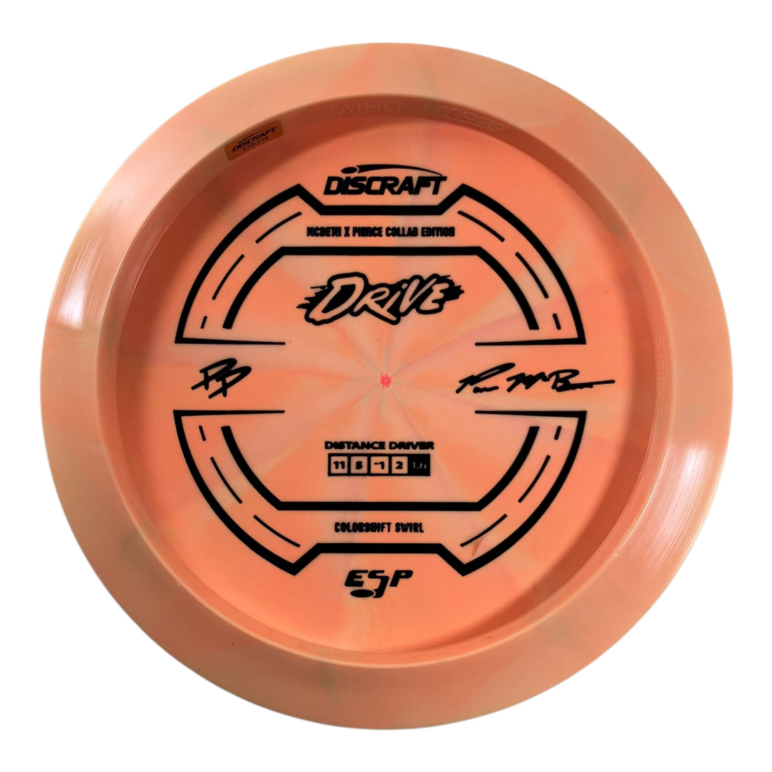 Discraft Drive | Colorshift Swirl ESP | Orange/Black 170g (Paige Pierce / Paul McBeth) Disc Golf
