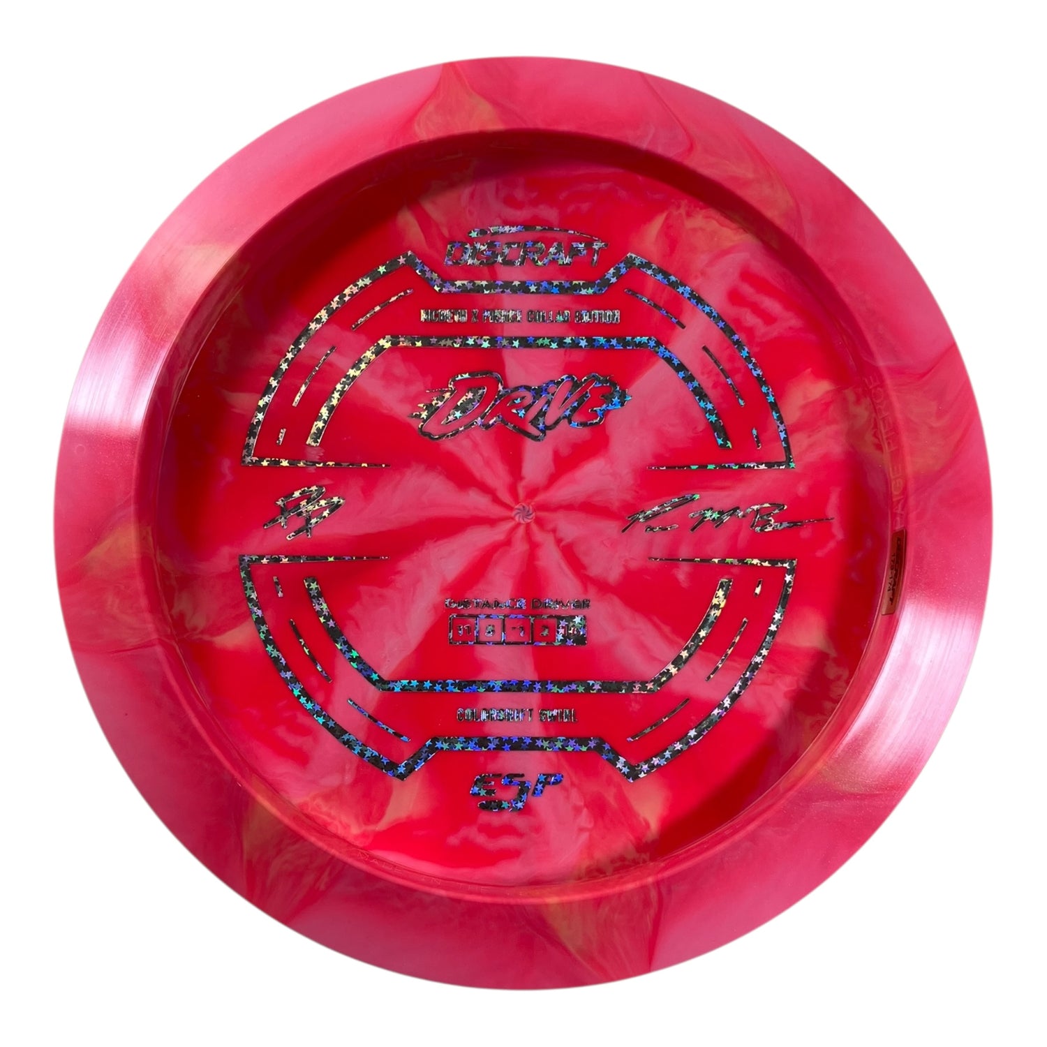 Discraft Drive | Colorshift Swirl ESP | Pink/Stars 173g (Paige Pierce / Paul McBeth) Disc Golf