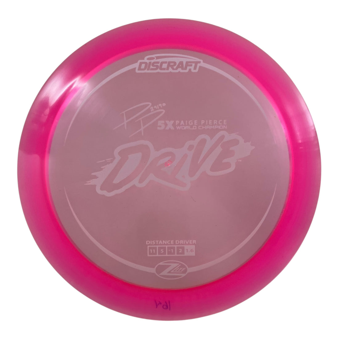 Discraft Drive | Z Lite | Pink/White 164g (Paige Pierce) Disc Golf
