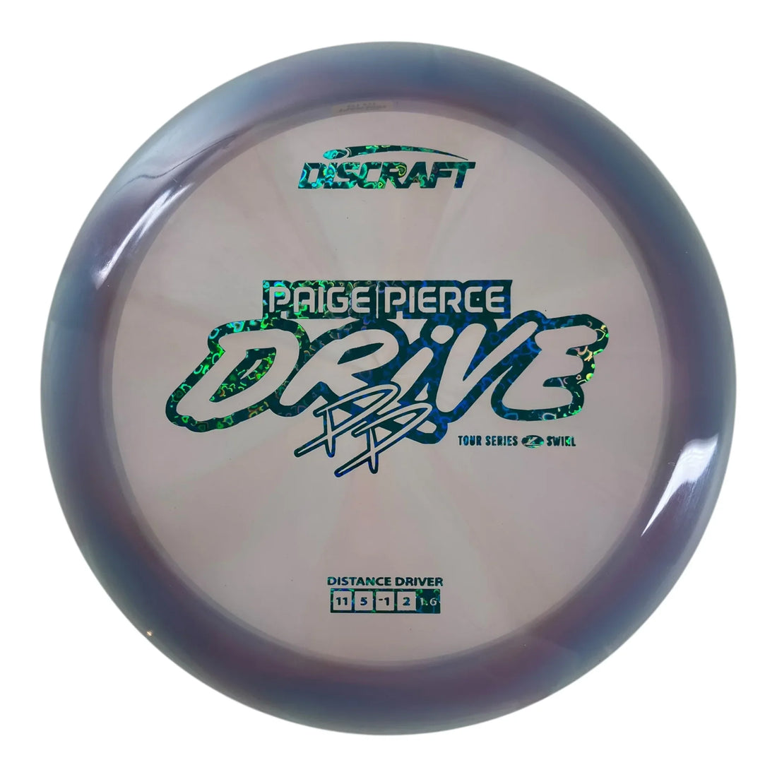 Discraft Drive | Z Swirl | Blue/Hearts 173g (Paige Pierce 2025 Tour Series) Disc Golf