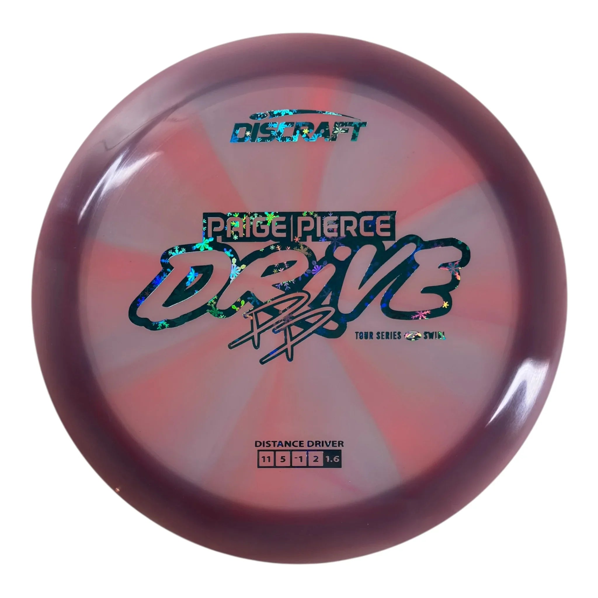 Discraft Drive | Z Swirl | Purple/Flakes 170g (Paige Pierce 2025 Tour Series) Disc Golf