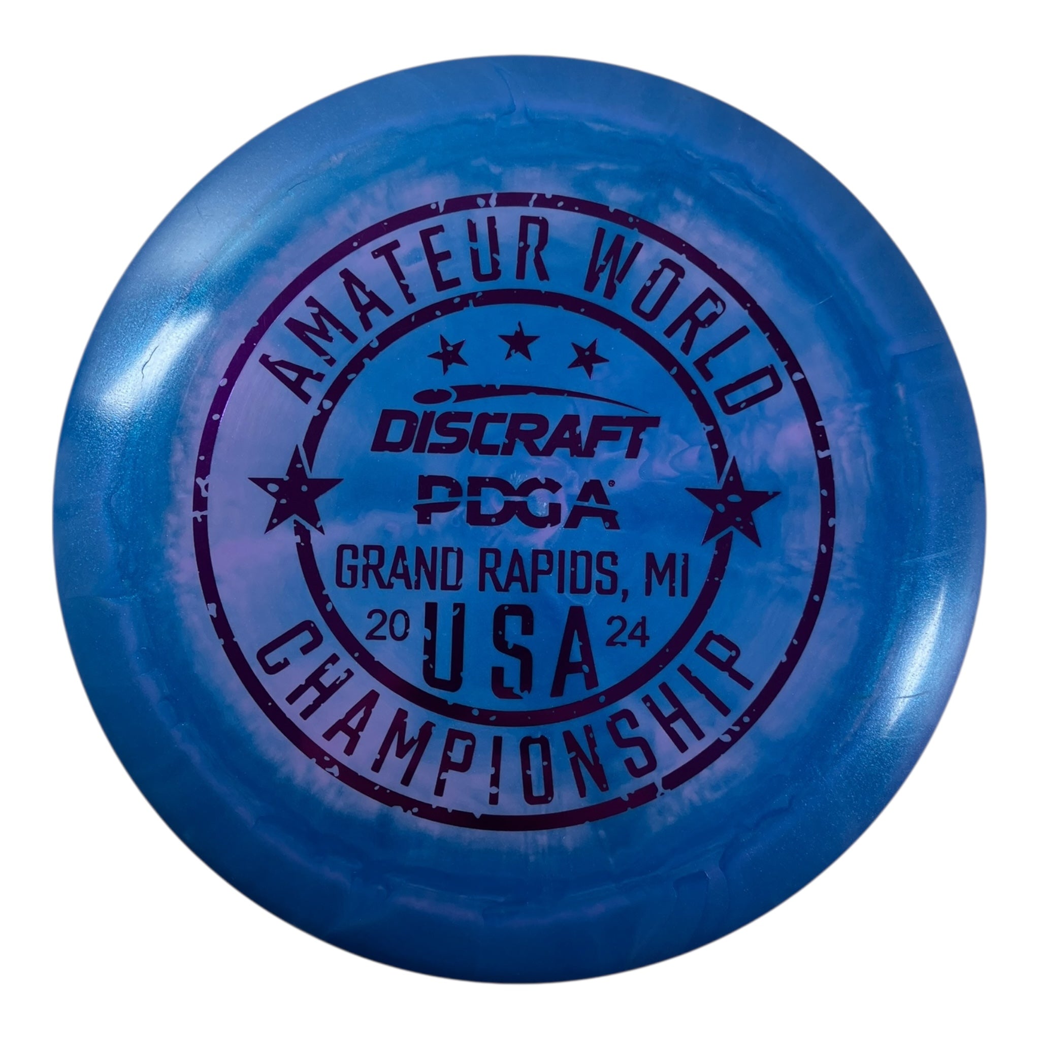 Discraft Drive - Used Like New | Colorshift Swirl ESP | Blue/Purple 174g (AM Worlds 2024) Disc Golf
