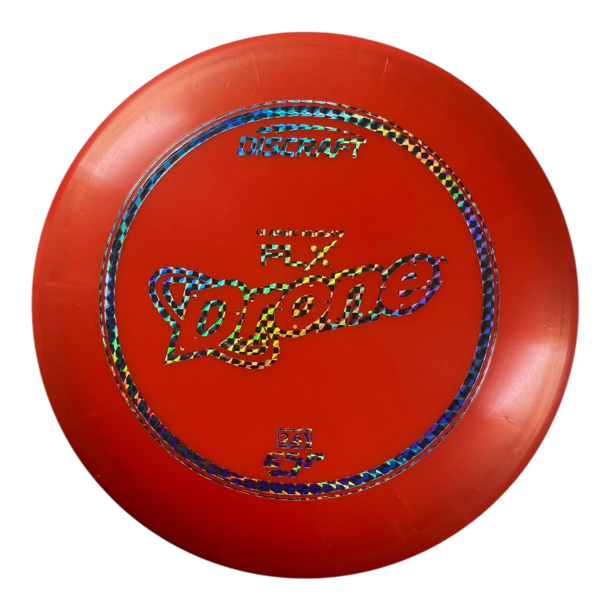 Discraft Drone | ESP FLX | Orange/Holo 177g Disc Golf
