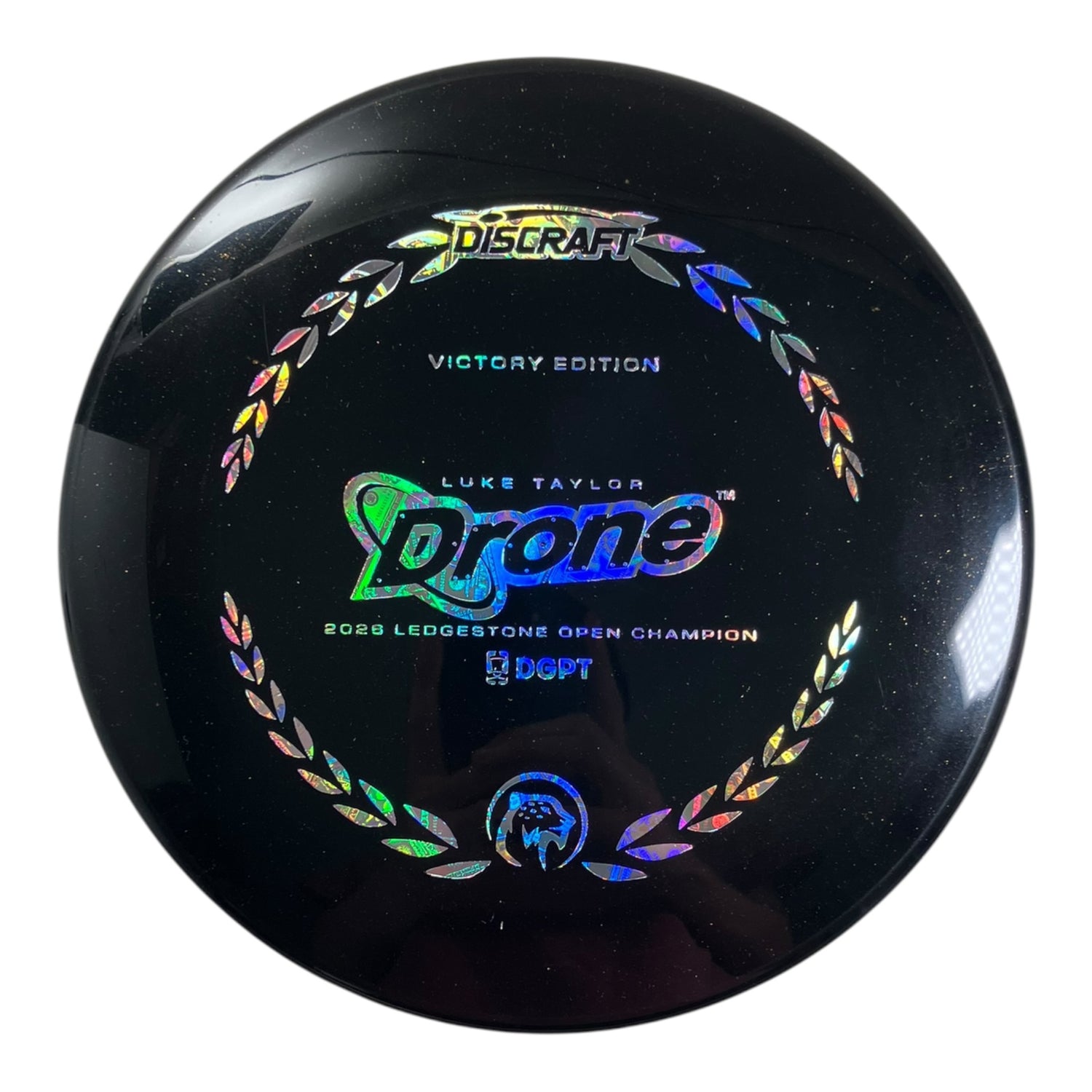 Discraft Drone | Midnight | Black/Money 179g (Luke Taylor - Victory Edition) Disc Golf