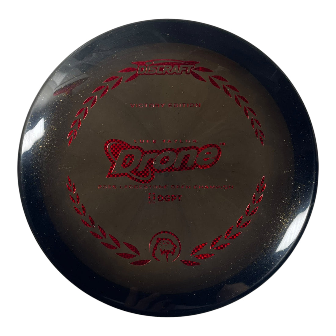 Discraft Drone | Midnight | Black/Red 178g (Luke Taylor - Victory Edition) Disc Golf
