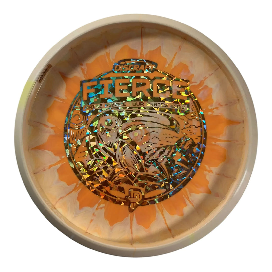 Discraft Fierce | ESP | Yellow/Gold 173g (Paige Pierce) Disc Golf
