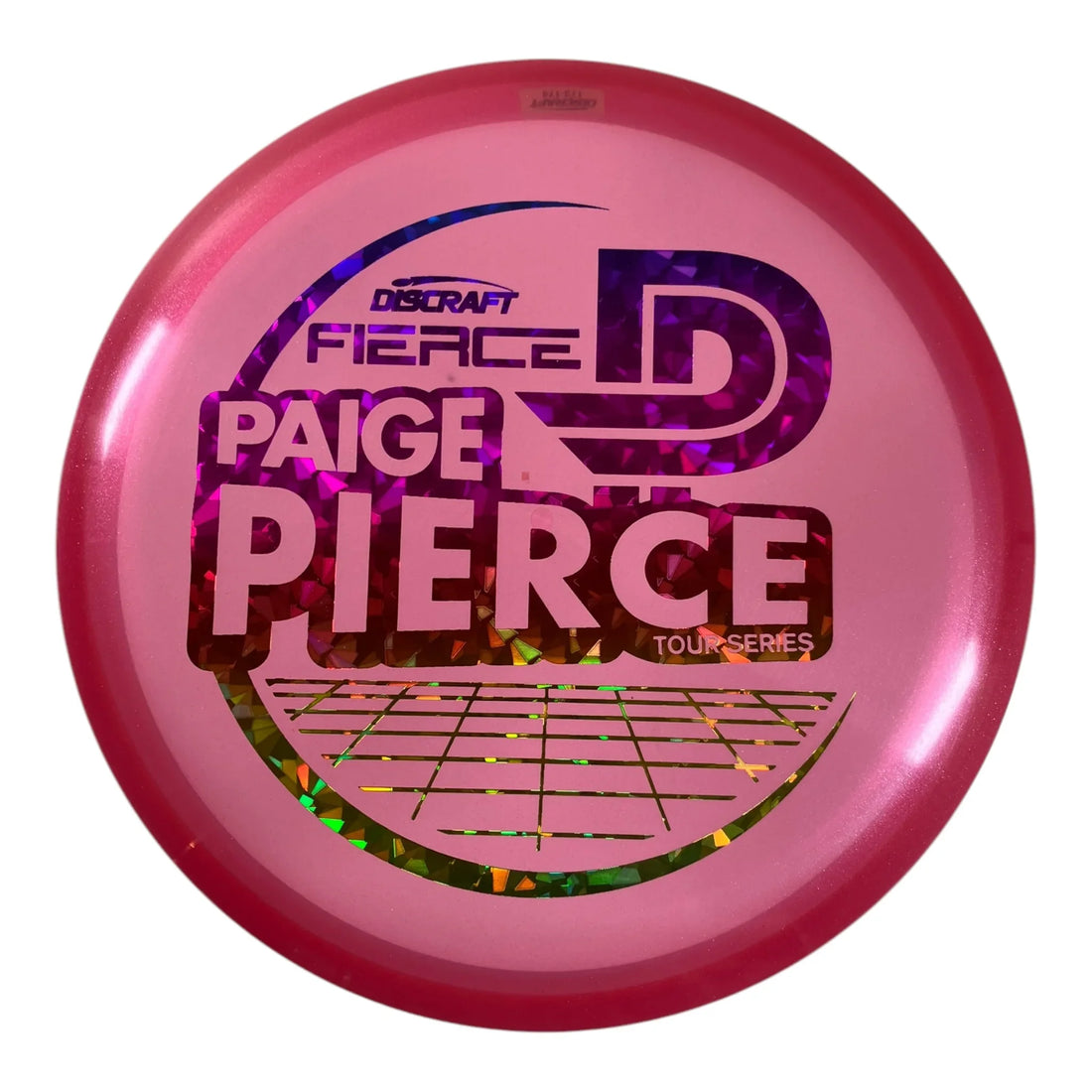 Discraft Fierce | Metallic Z | Pink/Rainbow 173g (Paige Pierce) Disc Golf