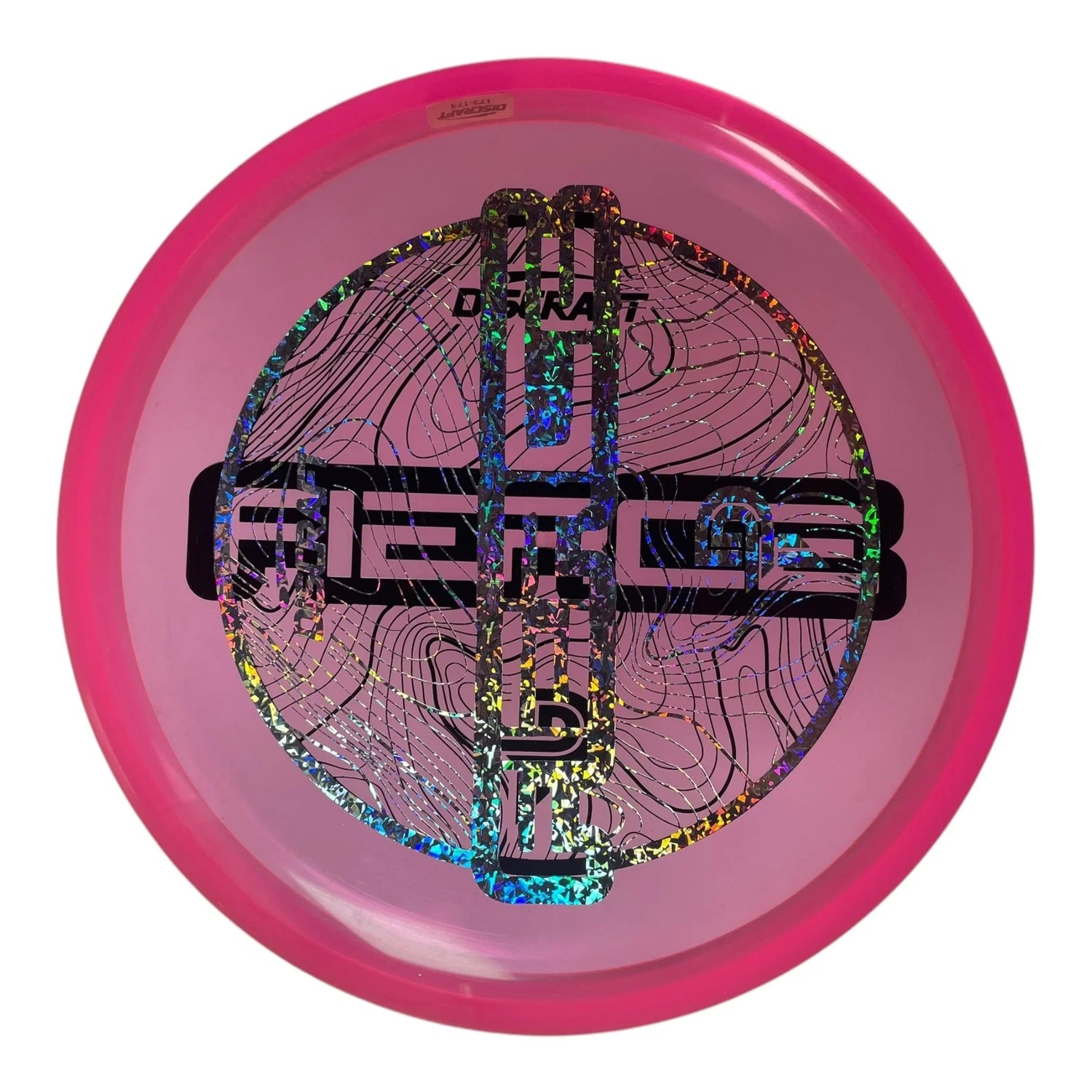 Discraft Fierce | Z Line | PInk/Holo 172g (Paige Pierce) (Misprint) Disc Golf