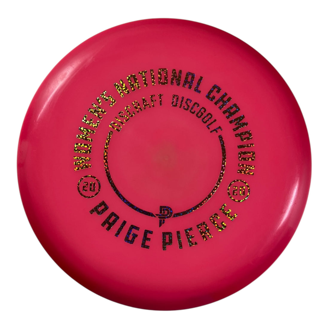Discraft Fierce - Used Like New | Cryztal Glo | Pink/Gold Sparkle 173g (Paige Pierce Womens Champ 2020) Disc Golf