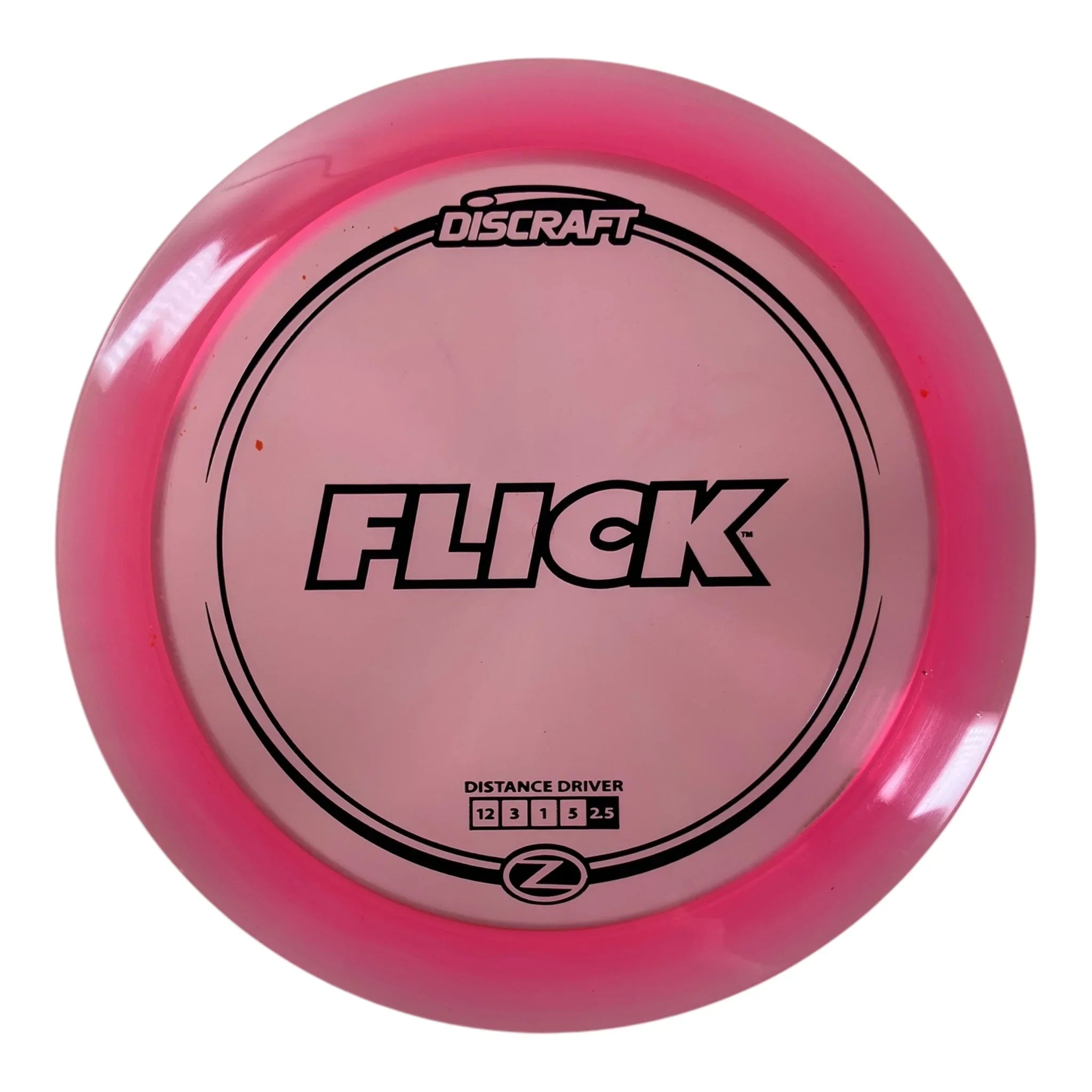 Discraft Flick | Z Line | Pink/Black 173g Disc Golf