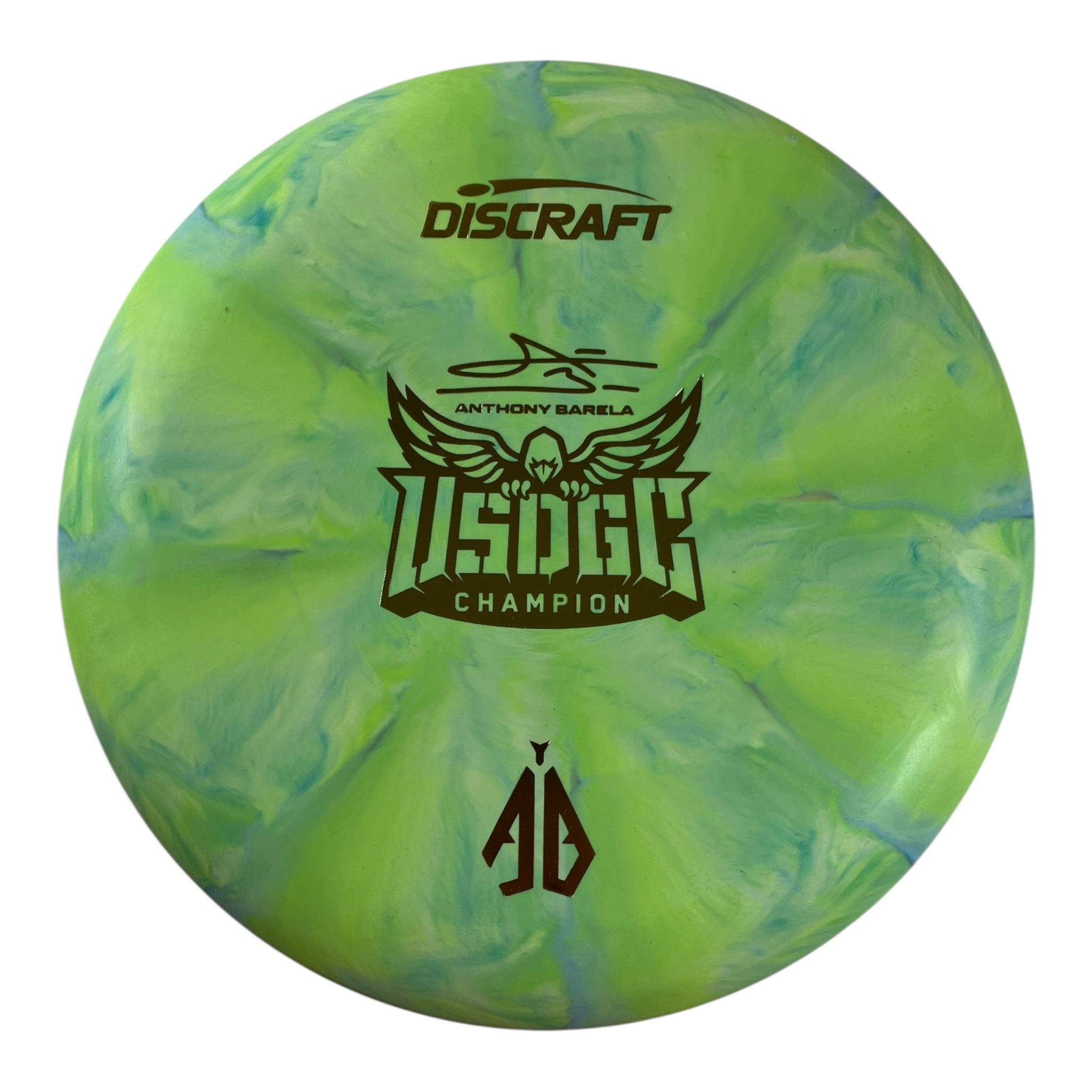 Discraft Focus | CT Swirl | Green/Gold 173g (Anthony Barela USDGC 2025) Disc Golf