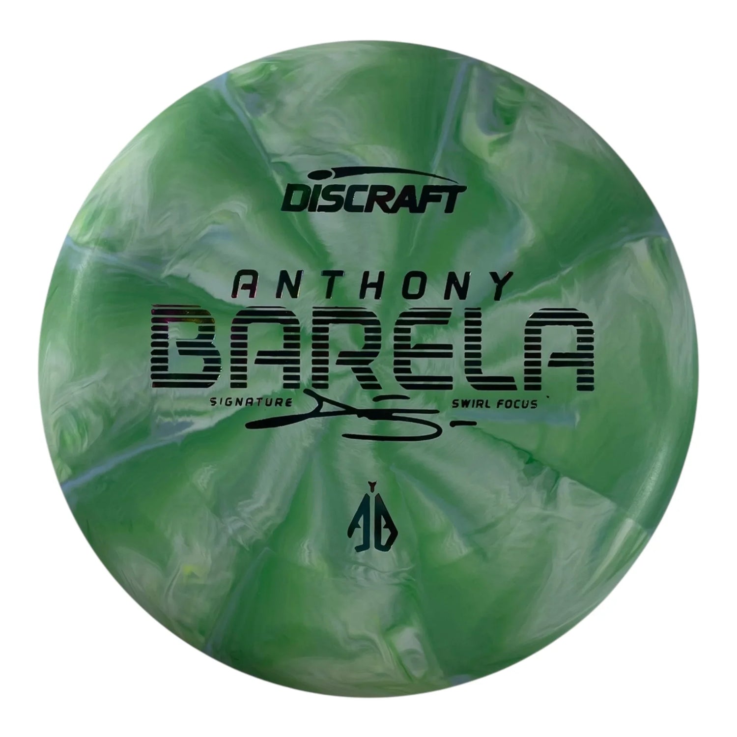 Discraft Focus | CT Swirl | Green/Rainbow 167g (Anthony Barela) Disc Golf