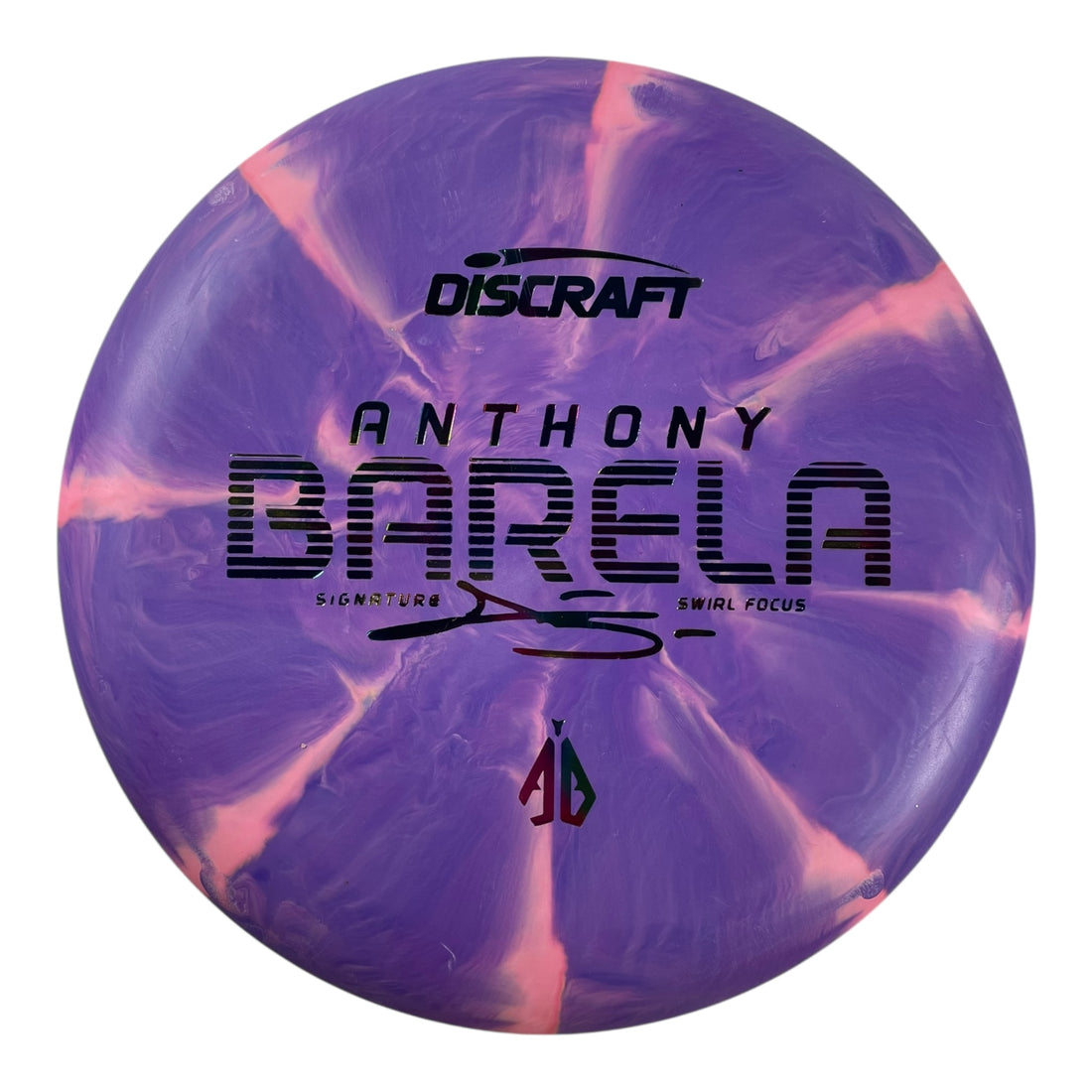 Discraft Focus | CT Swirl | Purple/Rainbow 172g (Anthony Barela) Disc Golf